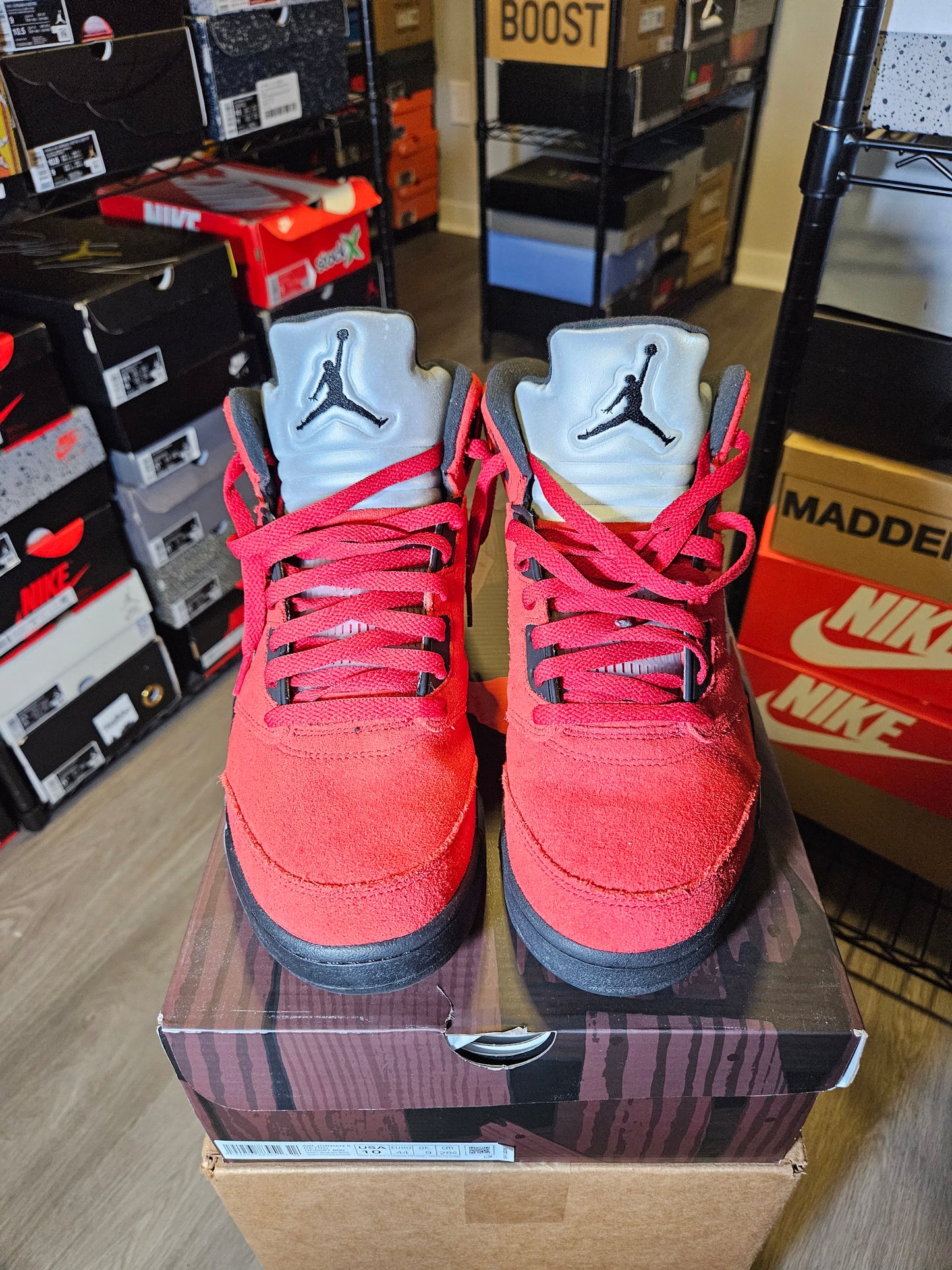 Size 10 - AJ 5 Retro Mid Raging Bull