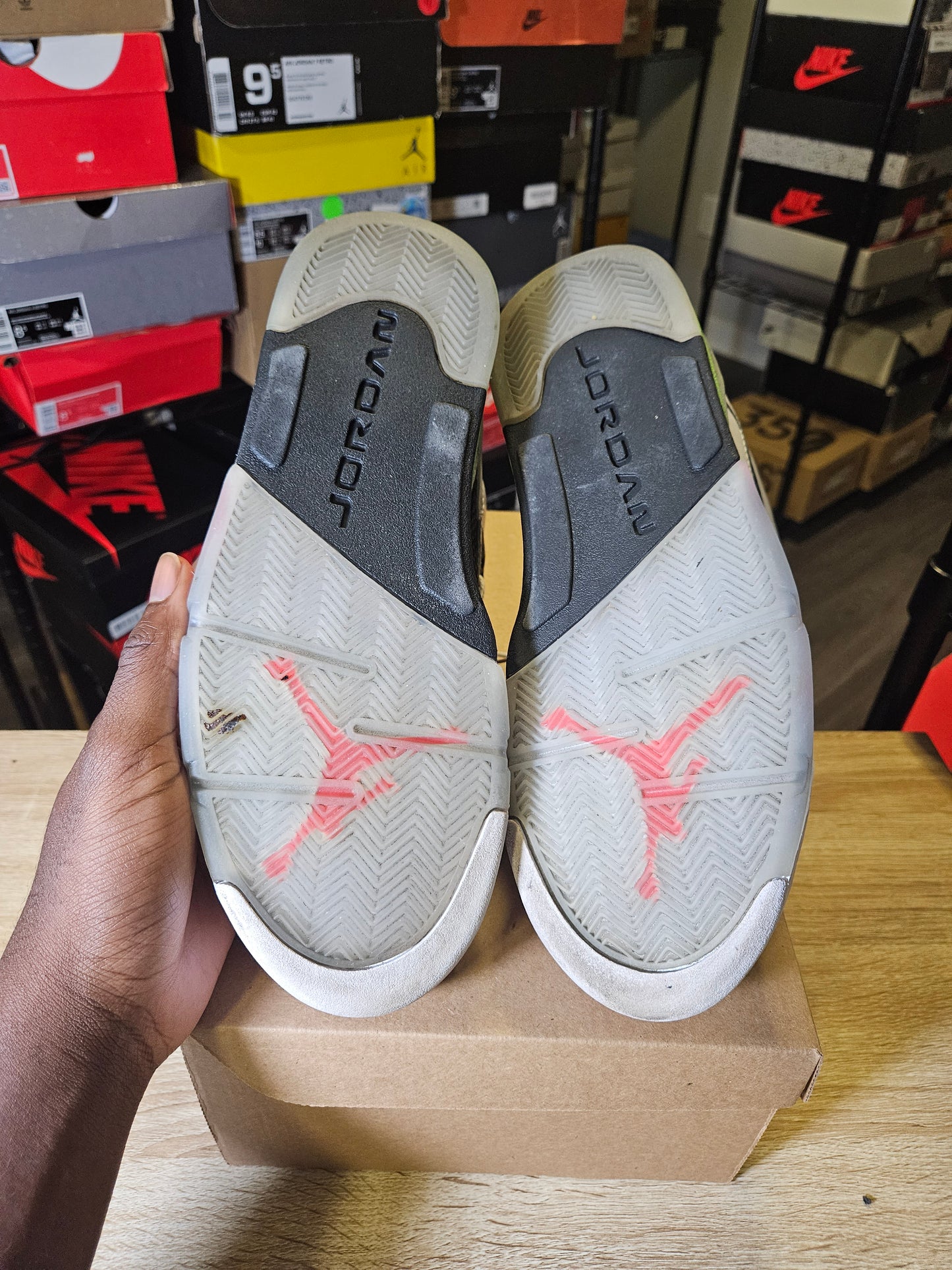 Size 10 - AJ 5 Retro Pro Stars