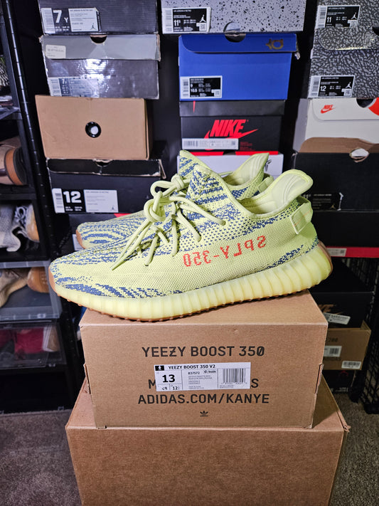 Size 13 - YZY Boost 350 V2 Low Semi Frozen Yellow