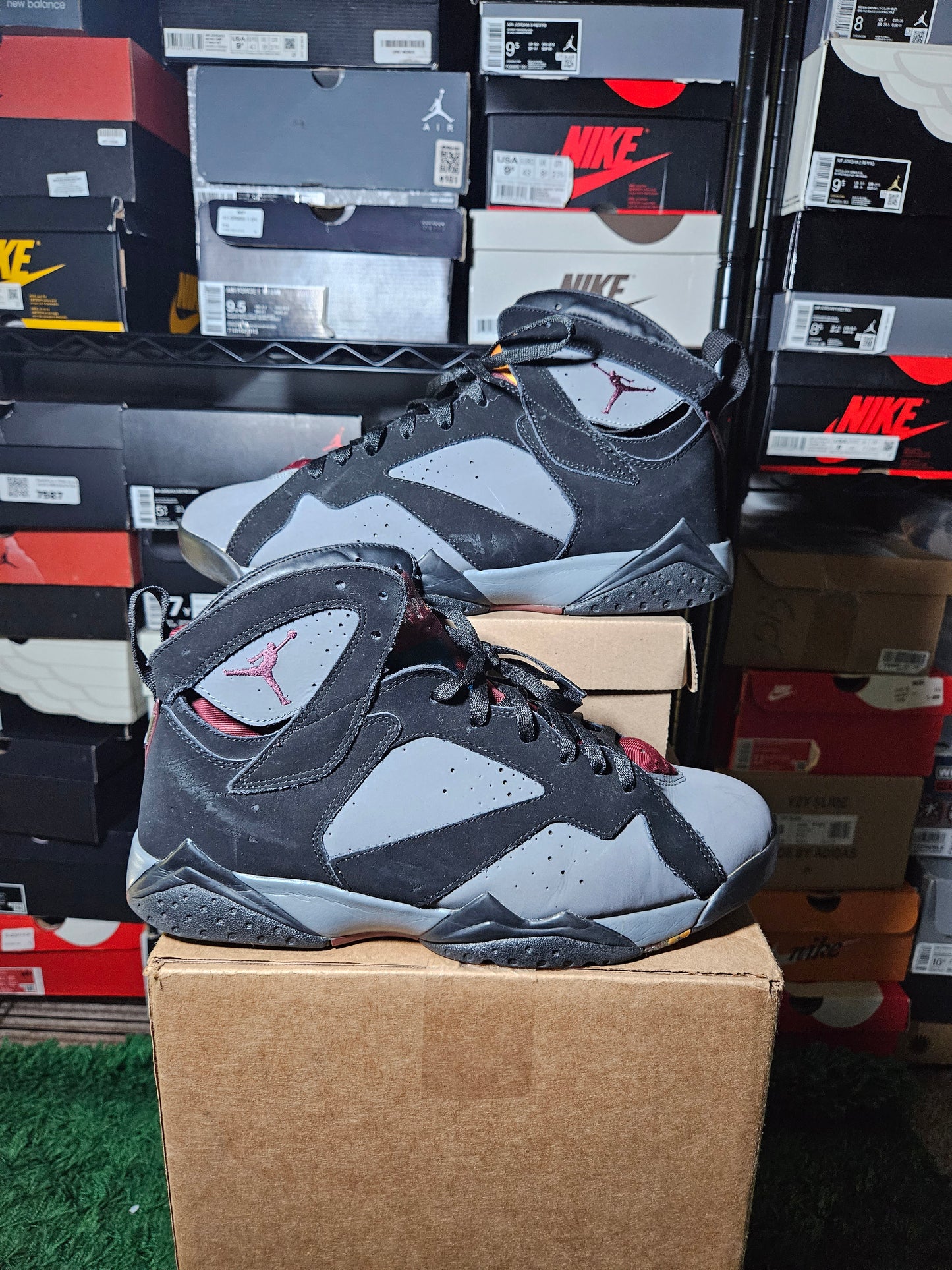 Size 12 - AJ 7 Retro Bordeaux 2015