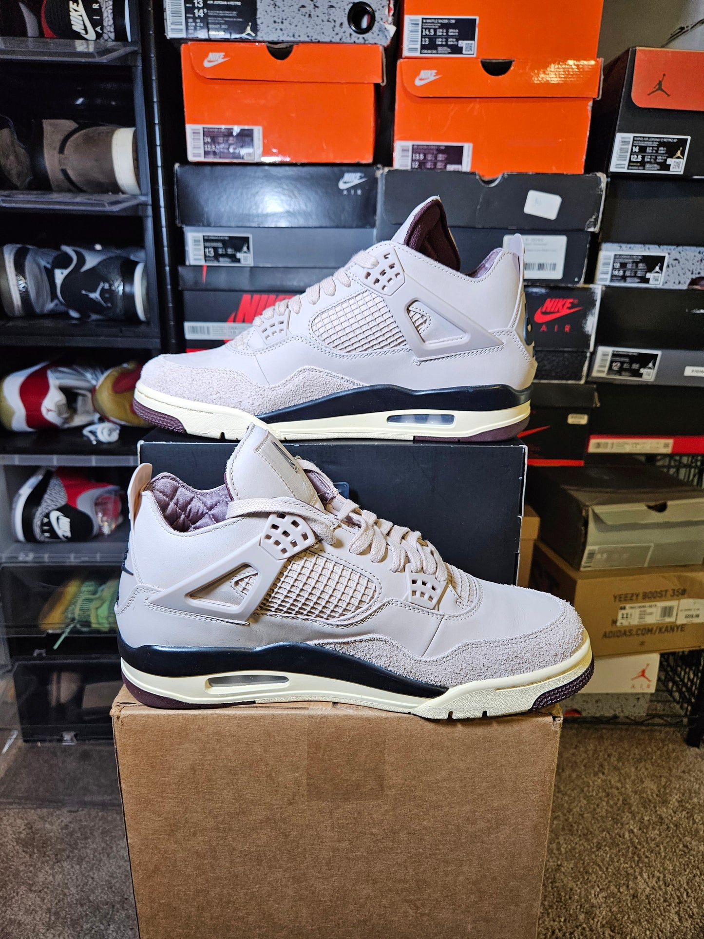 Size 12W/10.5M - A Ma Maniére x AJ 4 Retro While You Were Sleeping
