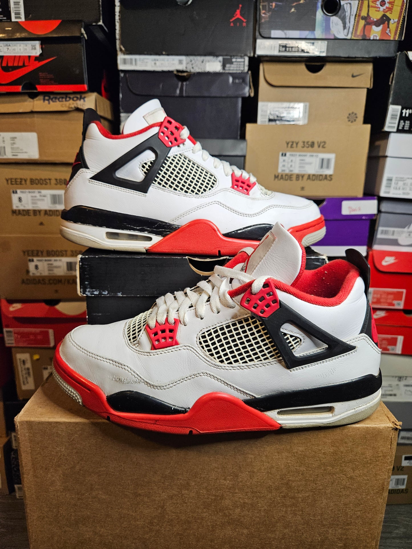 Size 11 - AJ 4 Retro Fire Red