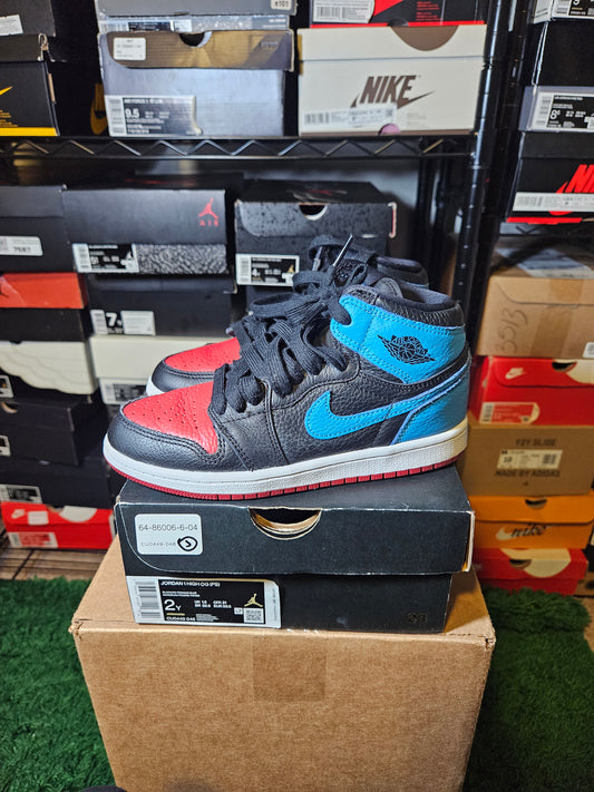 Size 2Y - AJ 1 High OG UNC To Chicago 2020