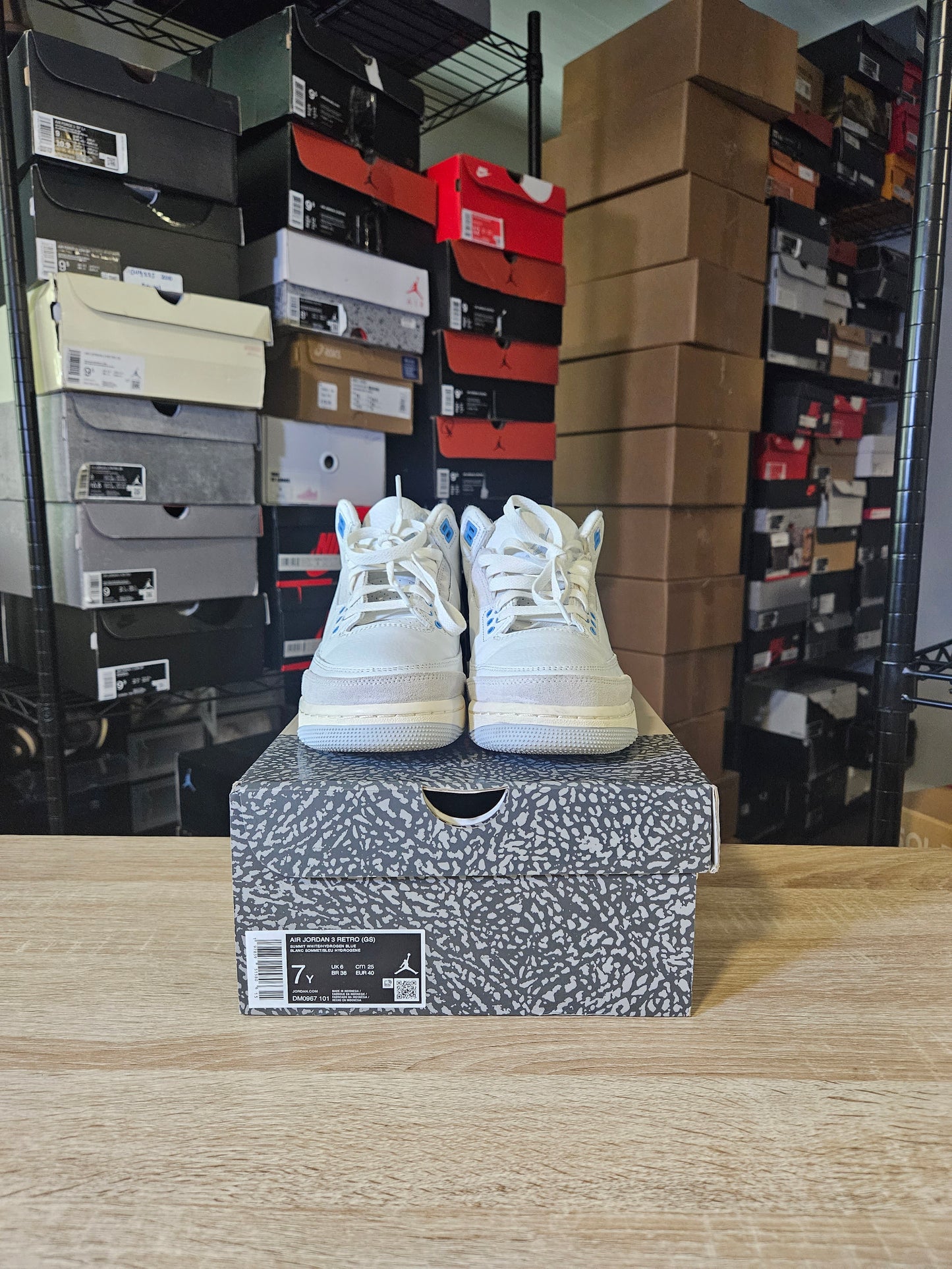 Size 7 - AJ 3 Retro Lucky Shorts
