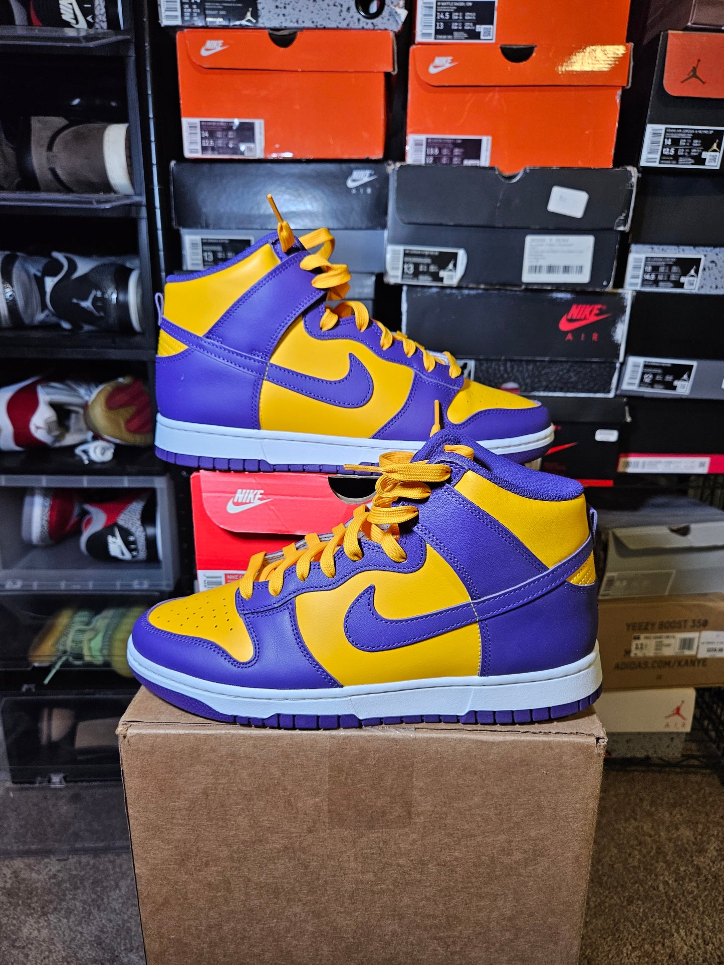 Size 9 - Dunk High Lakers