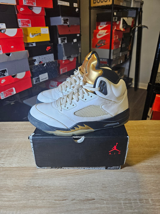Size 9.5 - AJ 5 Retro Olympic
