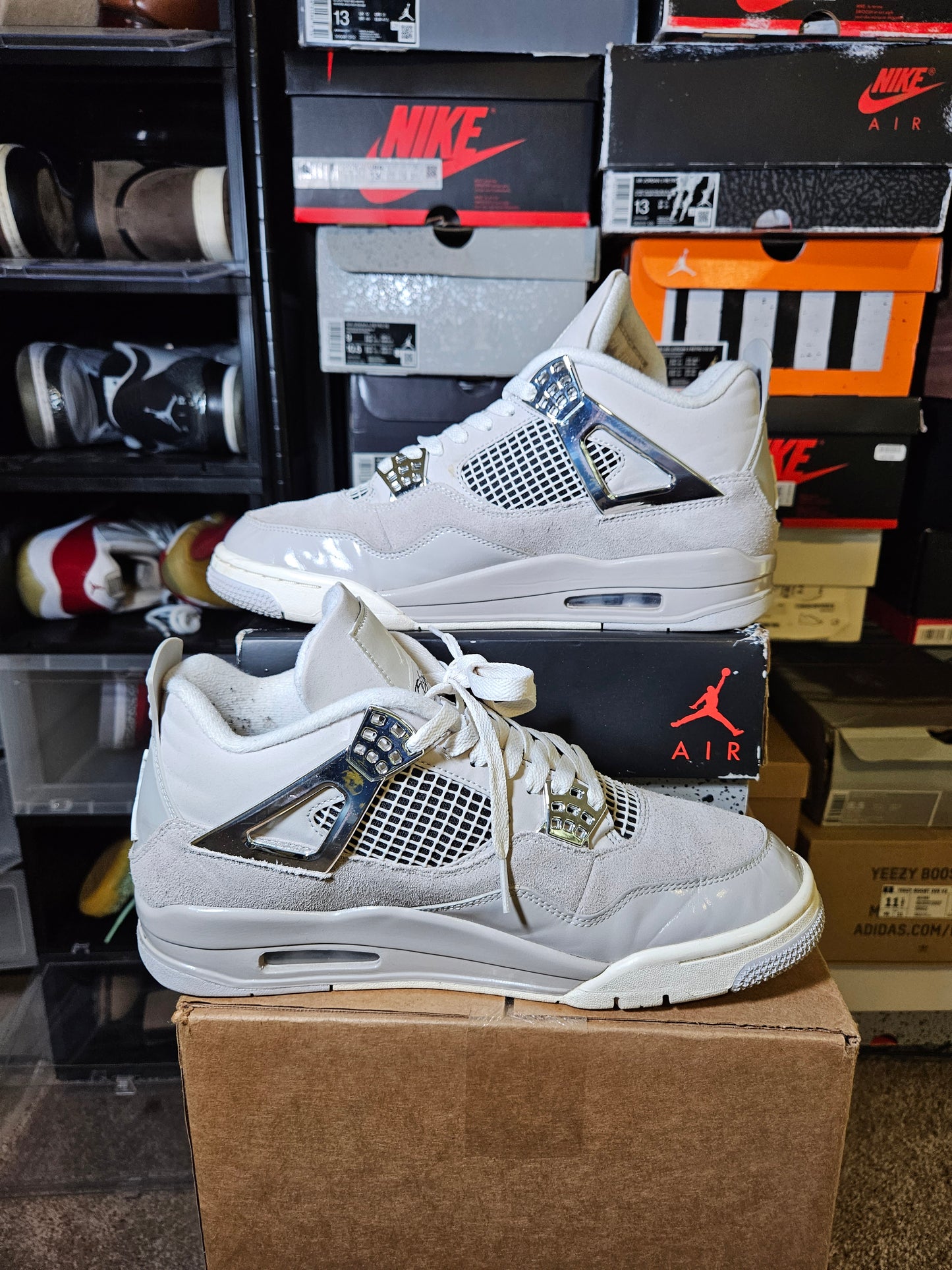 Size 12W/10.5M - AJ 4 Retro Low Frozen Moments