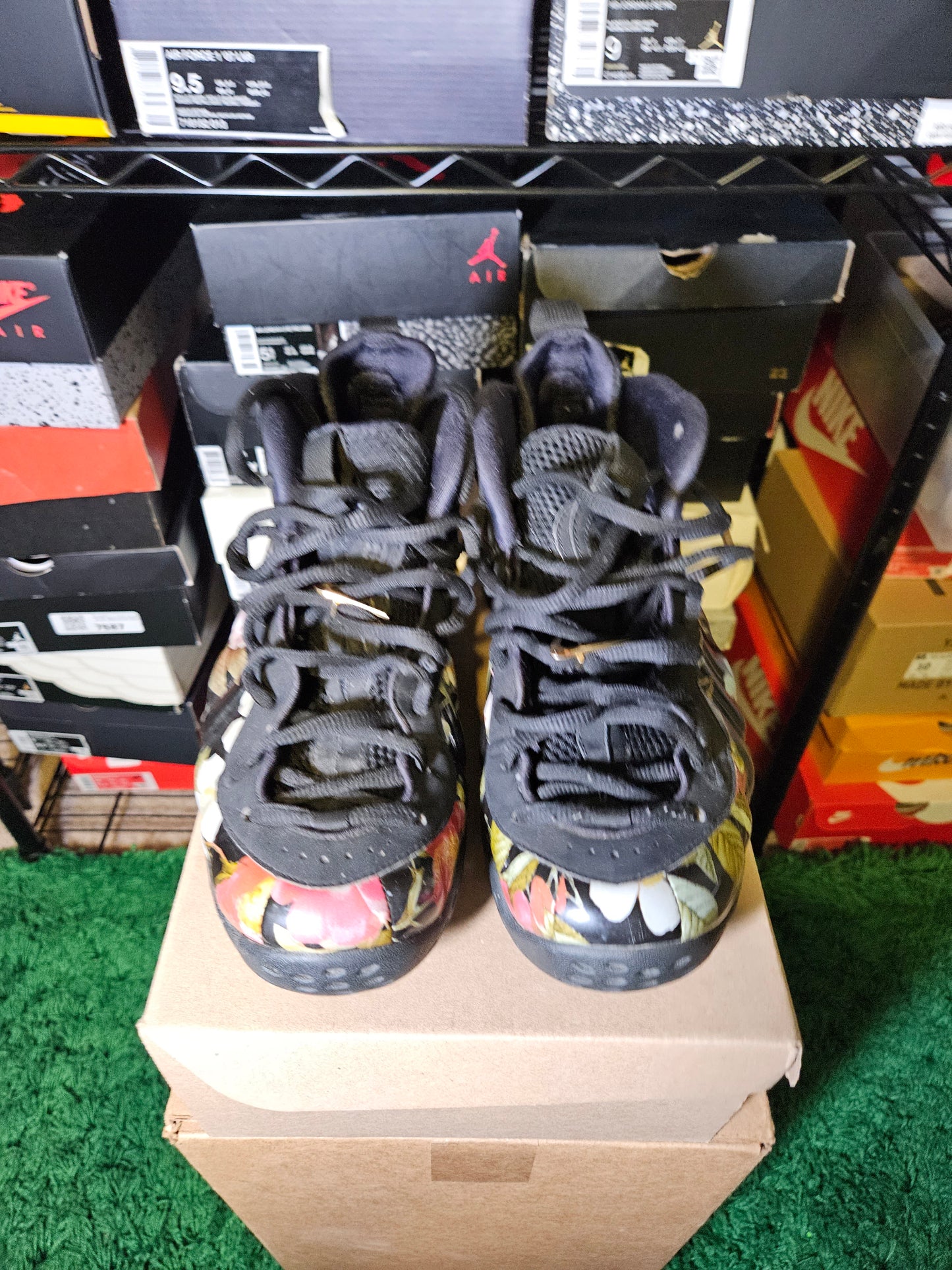 Size 8.5 - Air Foamposite One Floral