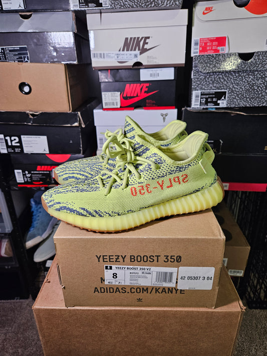 Size 8 - YZY 350 V2 Low Semi Frozen Yellow