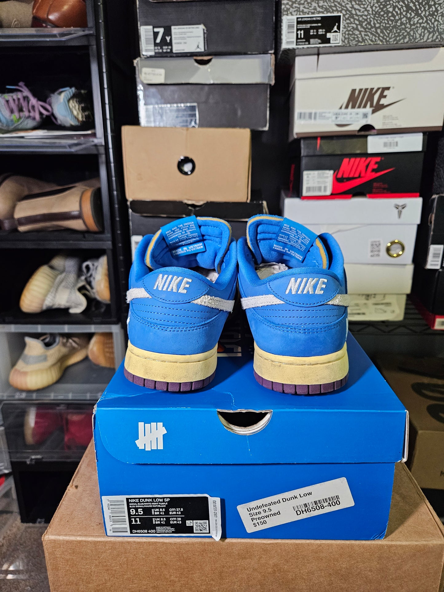 Size 9.5 - Undefeated x Dunk SP Low 5 On It