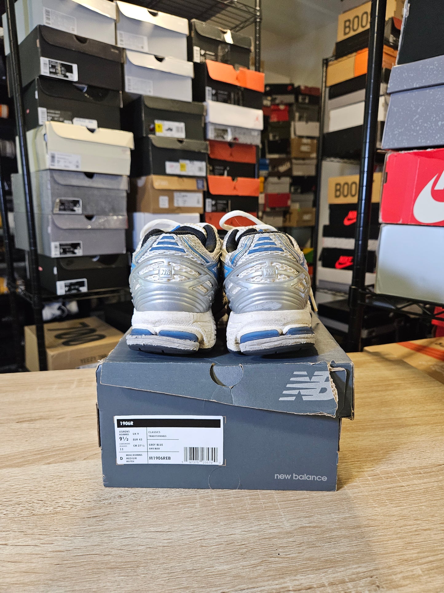 Size 10 - New Balance 1906R Silver Blue Agate