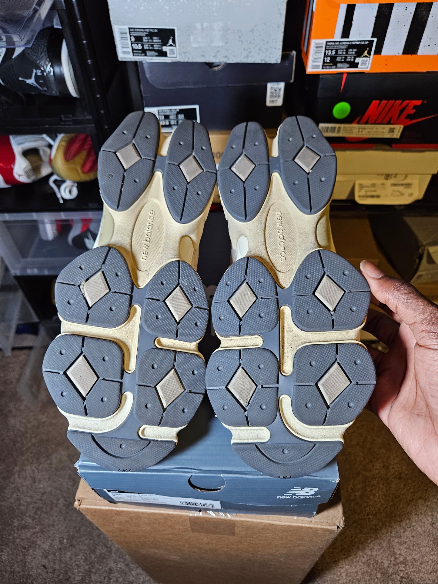 Size 9 - New Balance 9060 Driftwood Castlerock