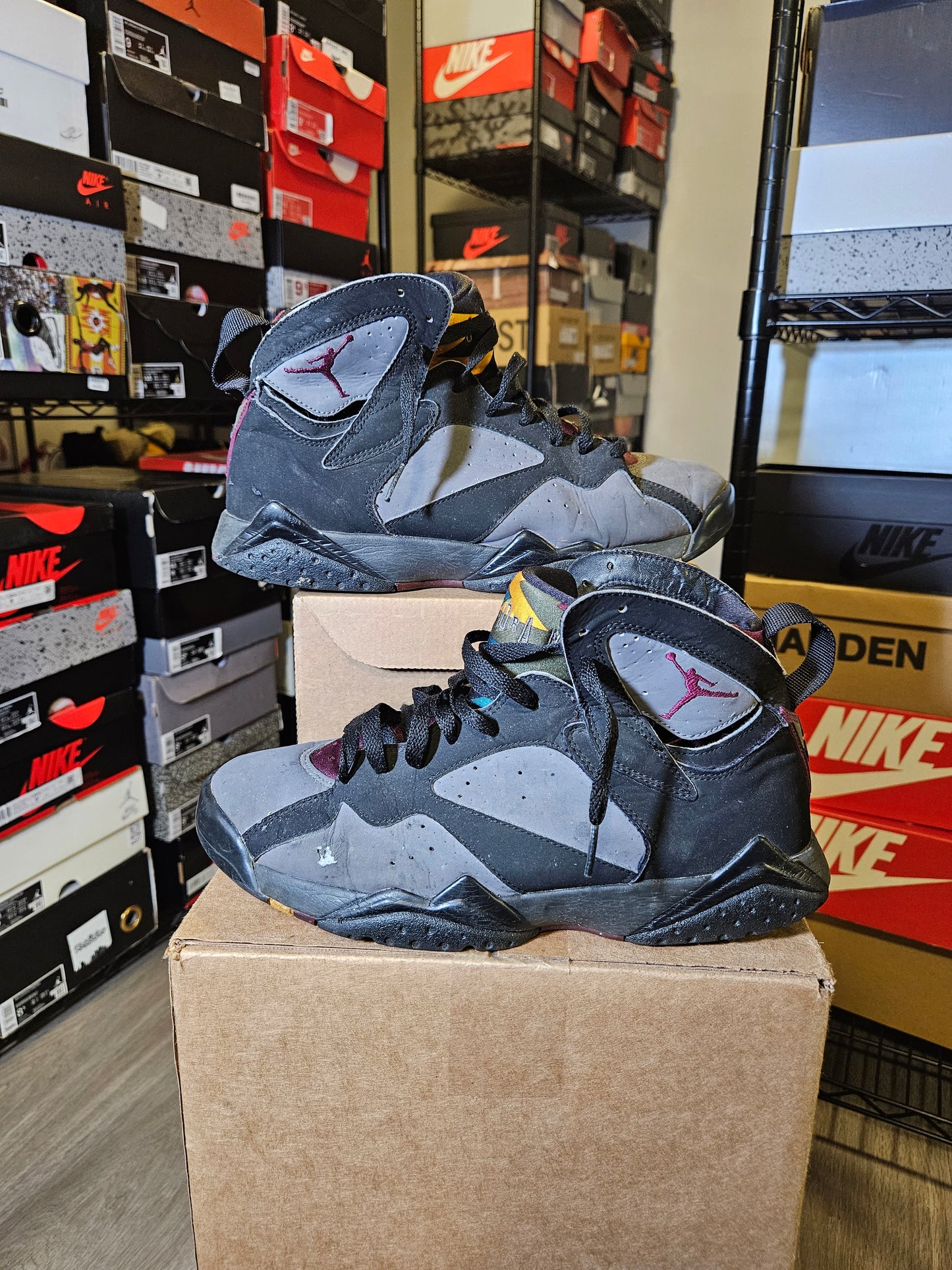 Size 9 - AJ 7 Retro 2011 Bordeaux