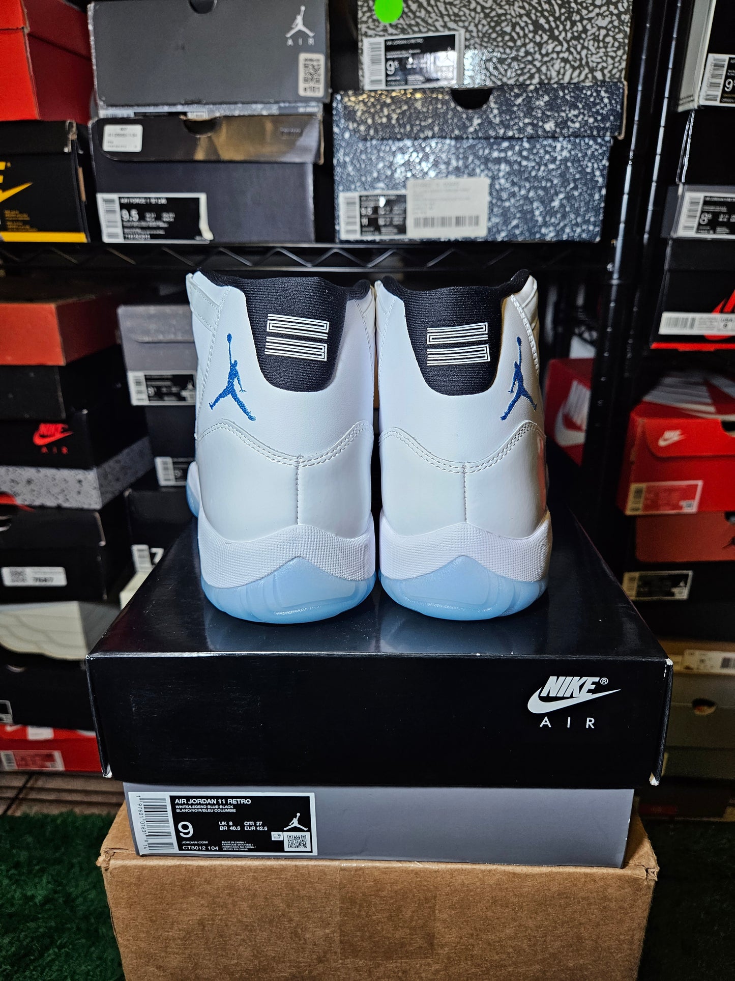 Size 9 - Air Jordan 11 Retro 2024 Legend Blue / Columbia
