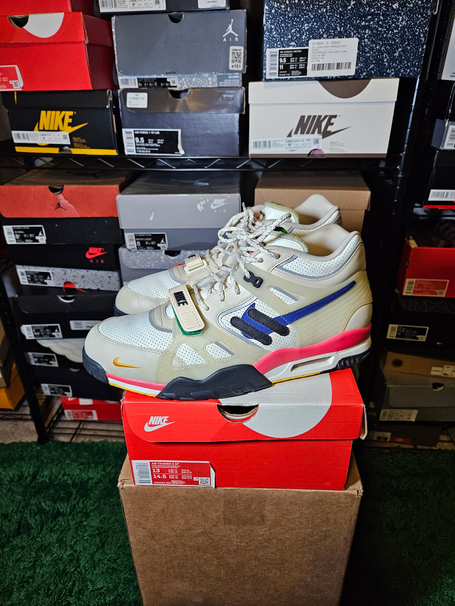 Size 13 - Saquon Barkley x Air Trainer 3 New York City