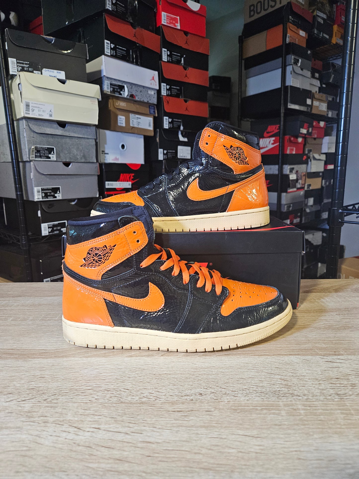 Size 10.5 - AJ 1 Retro OG High Shattered Backboard 3.0