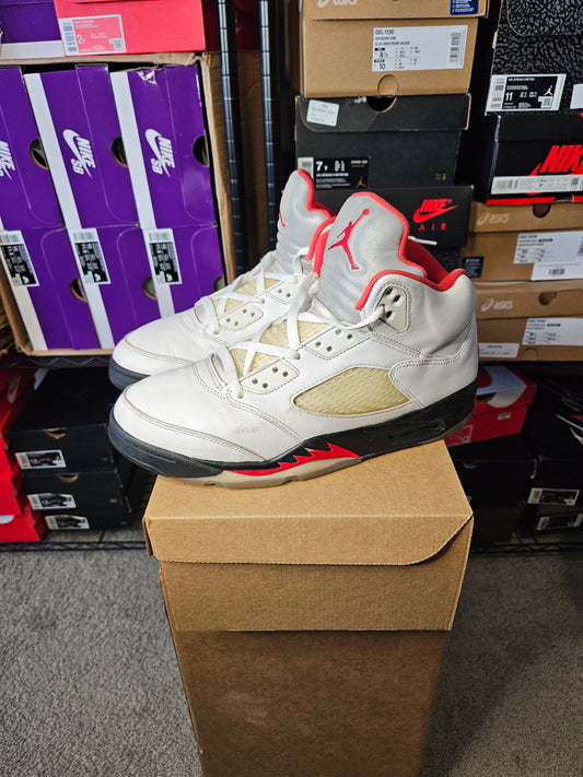 Size 10.5 - AJ 5 Retro Mid Fire Red