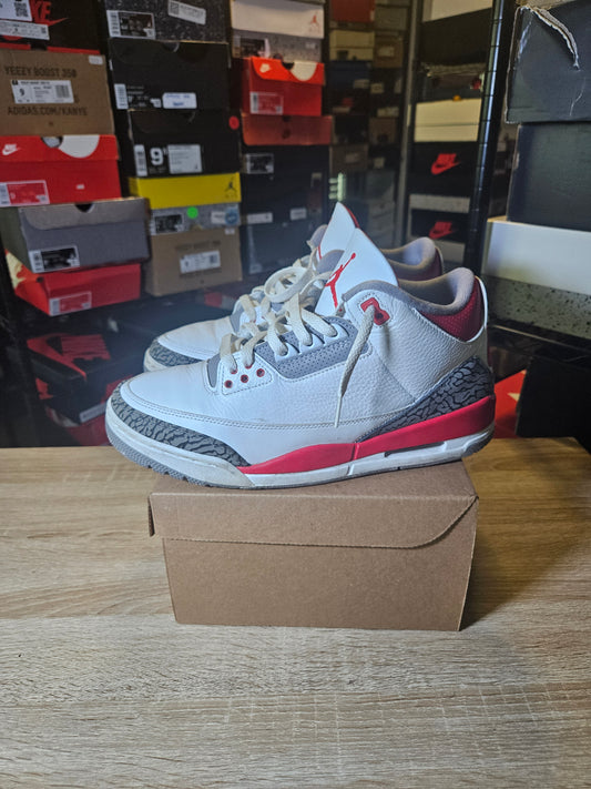 Size 10 - AJ 3 Retro Mid Fire Red
