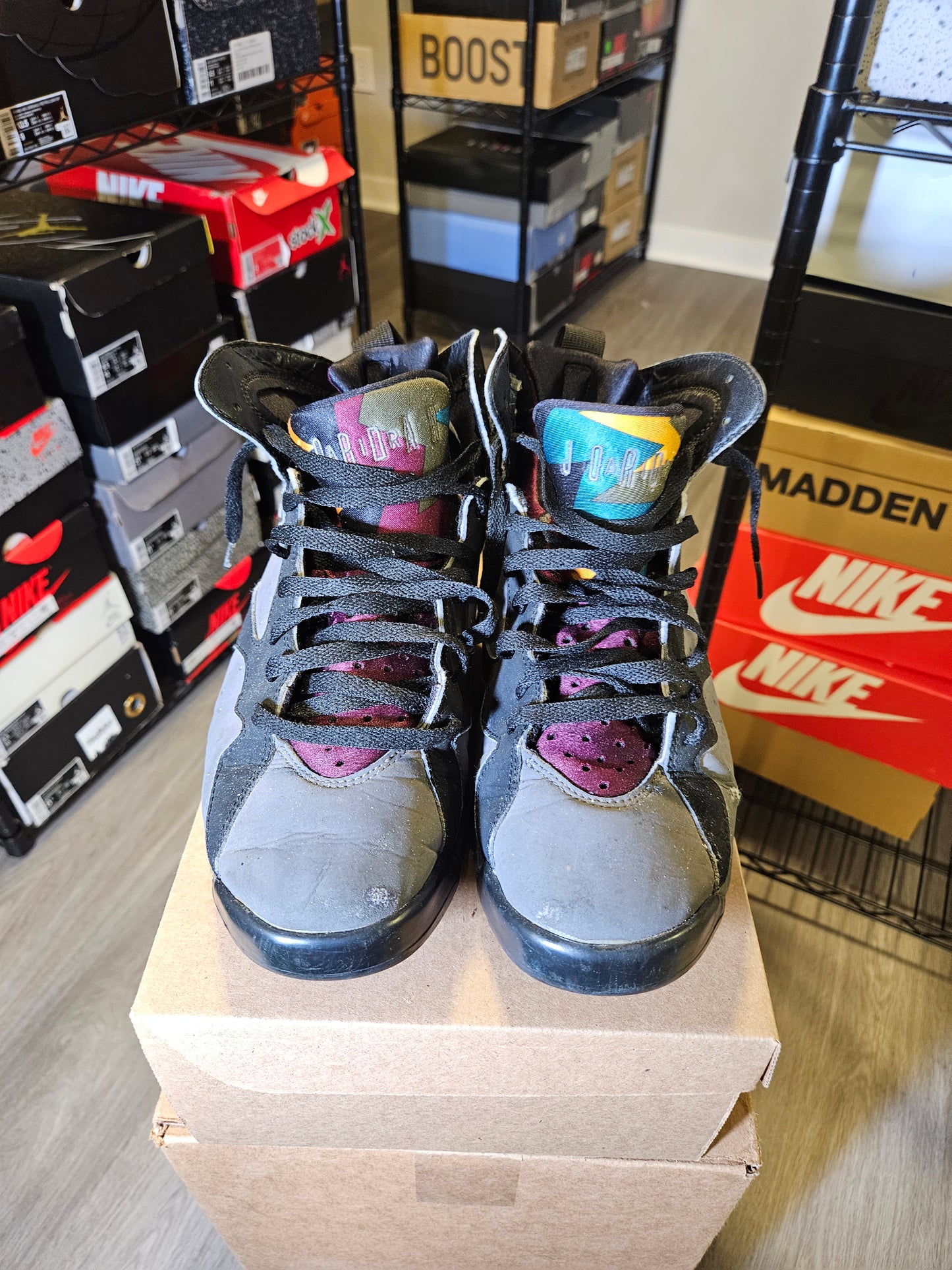 Size 9 - AJ 7 Retro 2011 Bordeaux