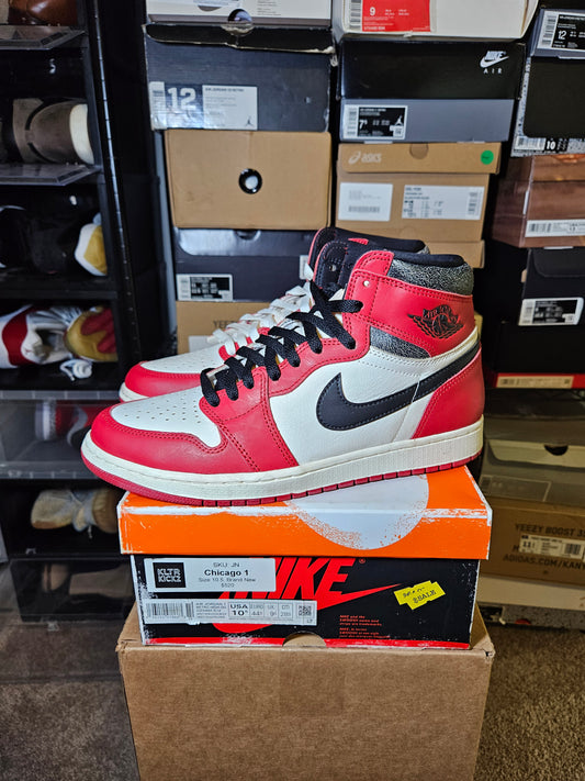 Size 10.5 - AJ 1 Retro High OG Chicago Reimagined Lost & Found 2022