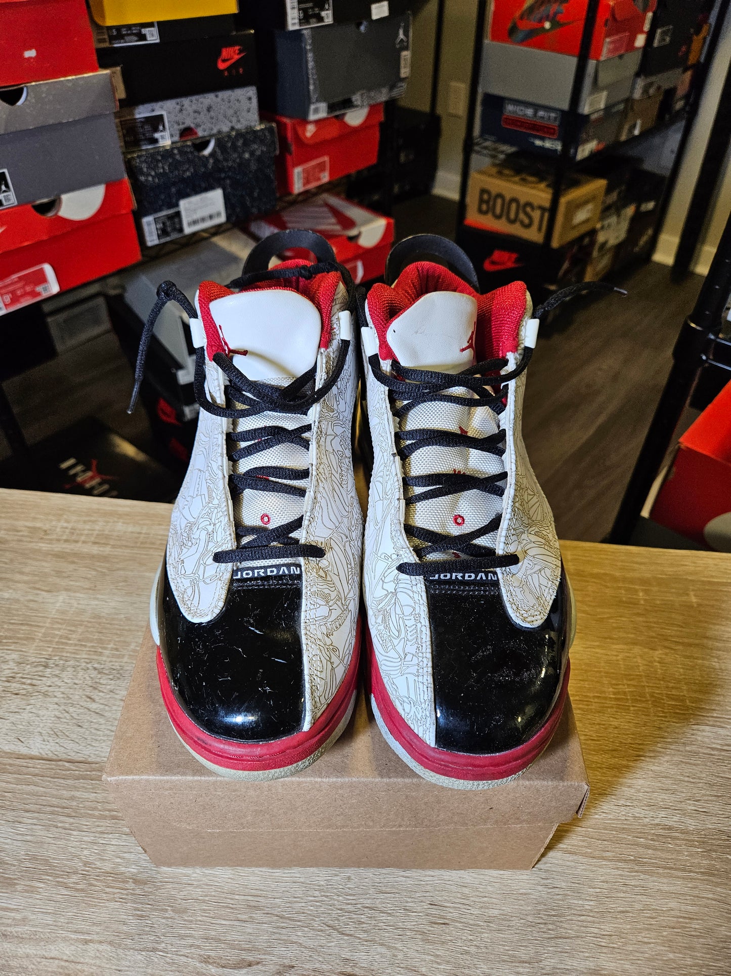Size 11 - AJ Dub Zero 2005 Varsity Red