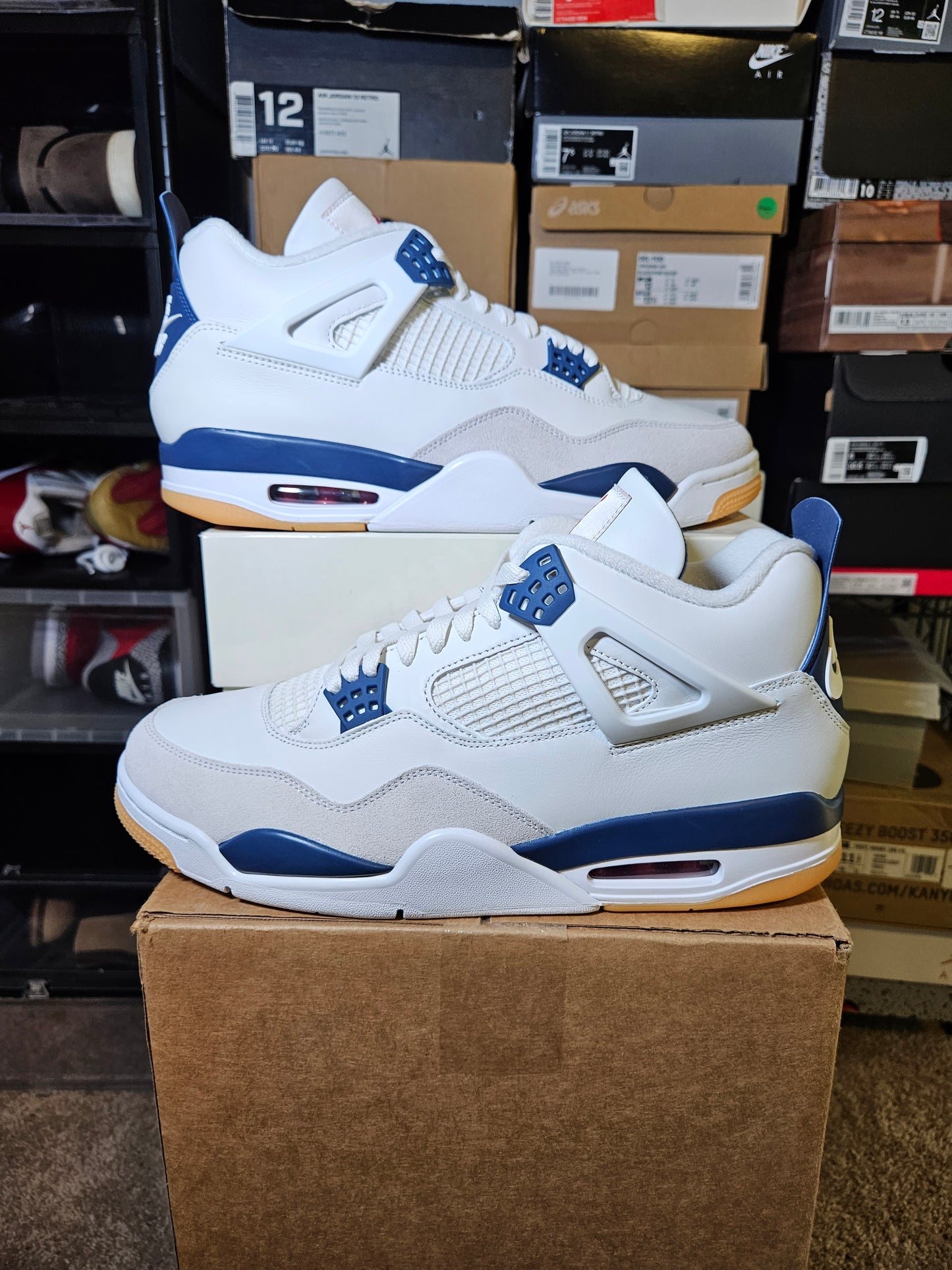 Size 12.5 - AJ 4 Navy SB