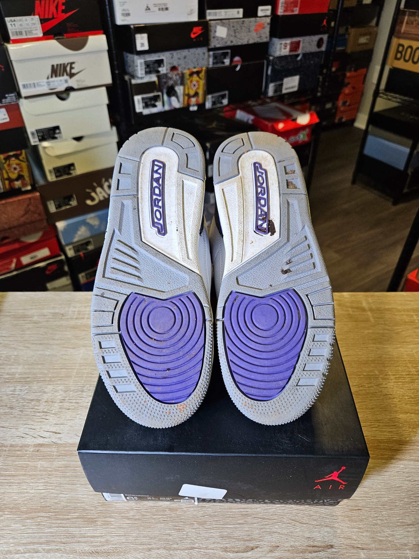 Size 6.5 - Jordan 3 Retro Mid Dark Iris