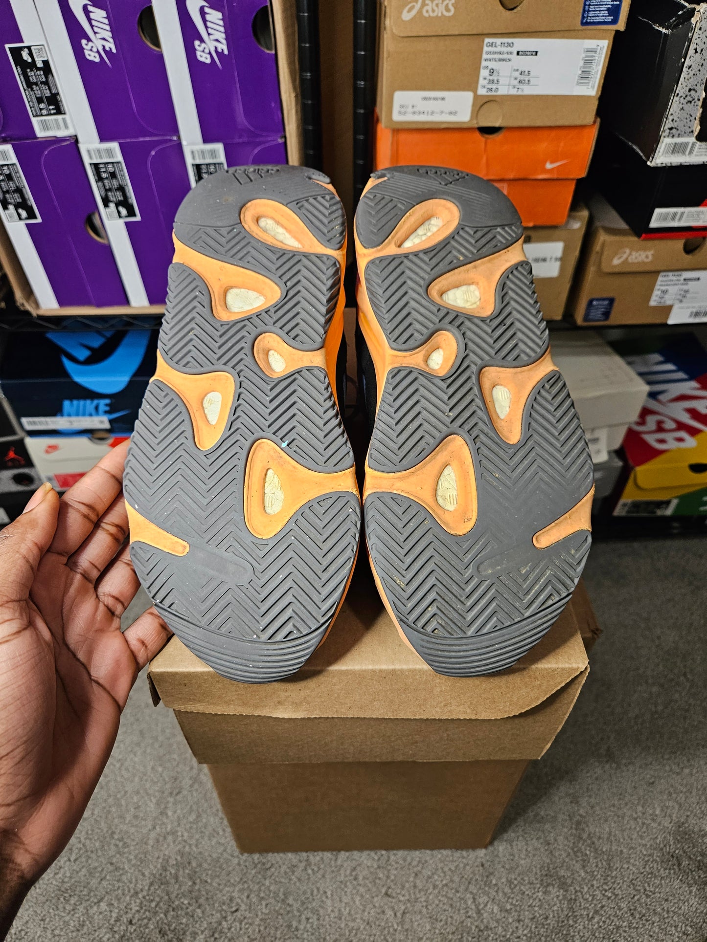 Size 11 - YZY Boost 700 Wash Orange