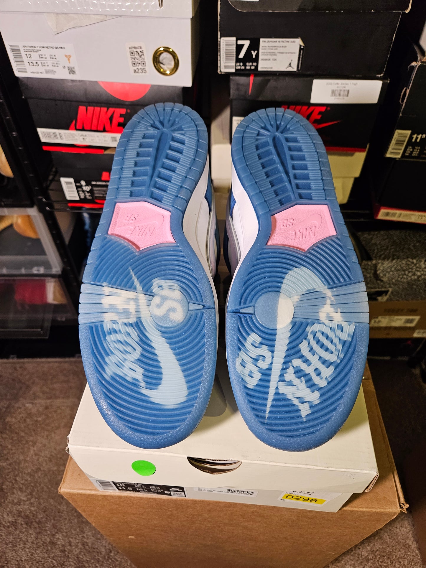 Size 10 - SB Dunk Low x Born x Raised One Block At A Time