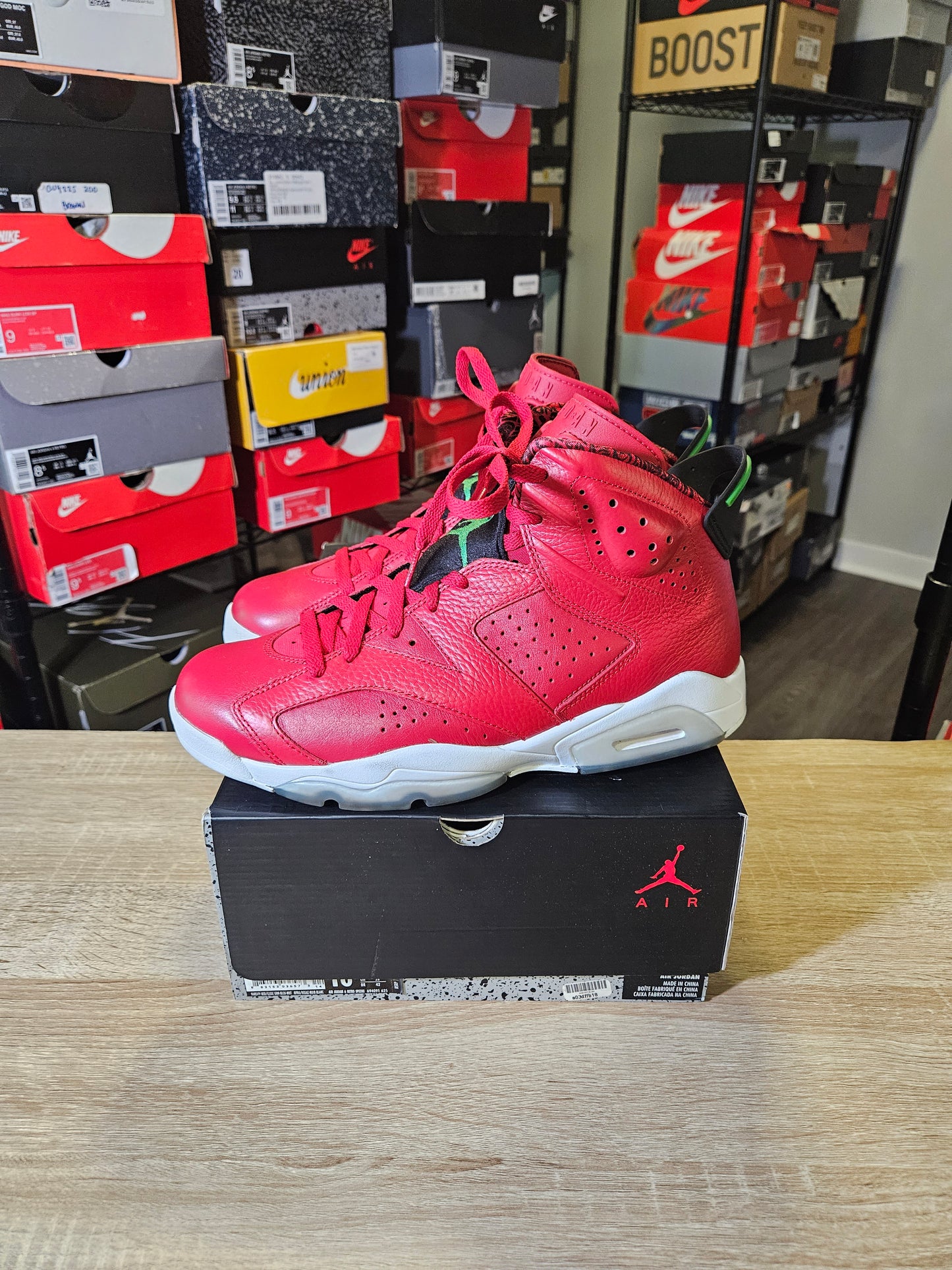 Size 10 - AJ 6 Spizike History of Jordan