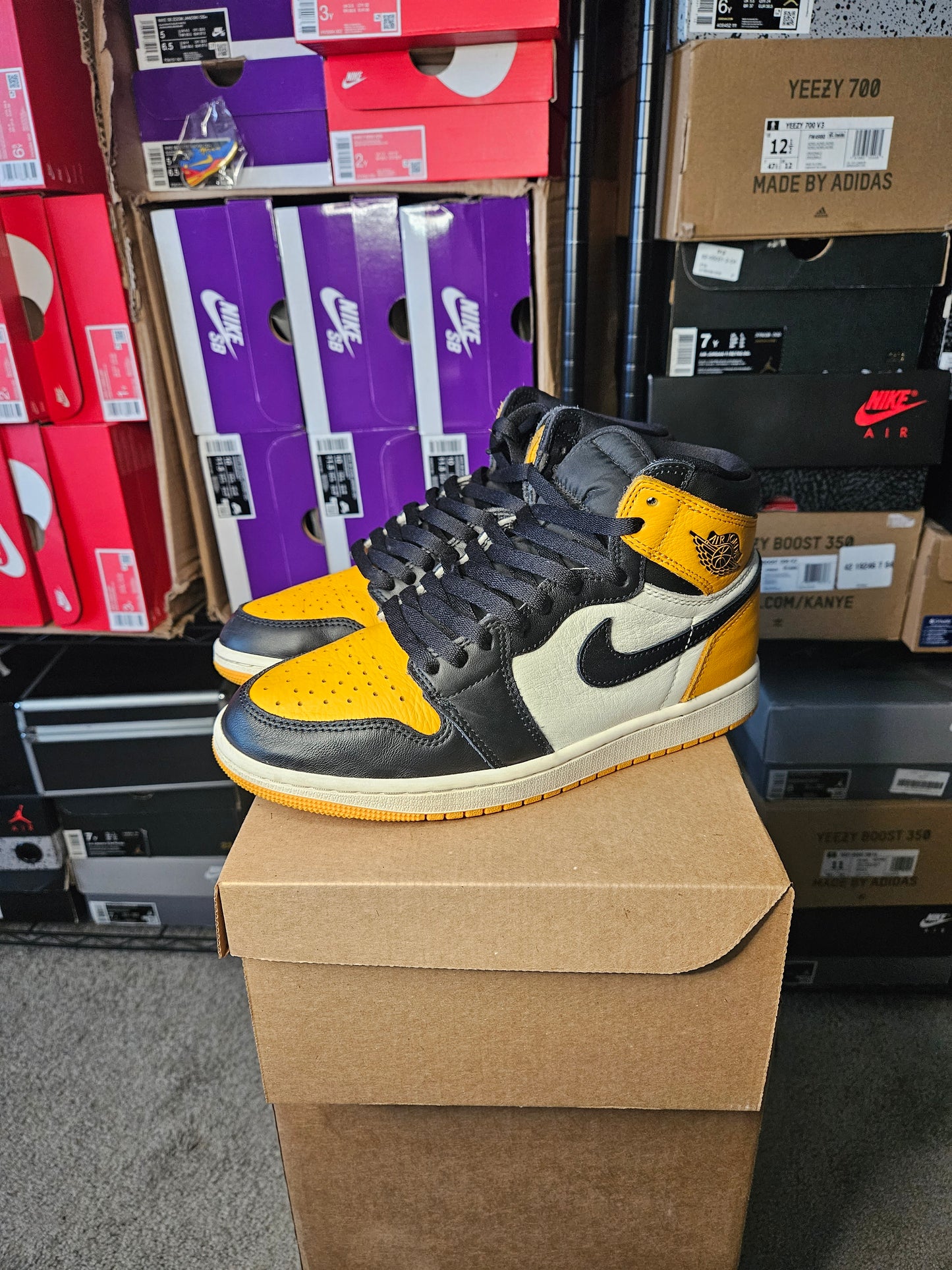 Size 8.5 - AJ 1 Retro OG High Yellow Toe