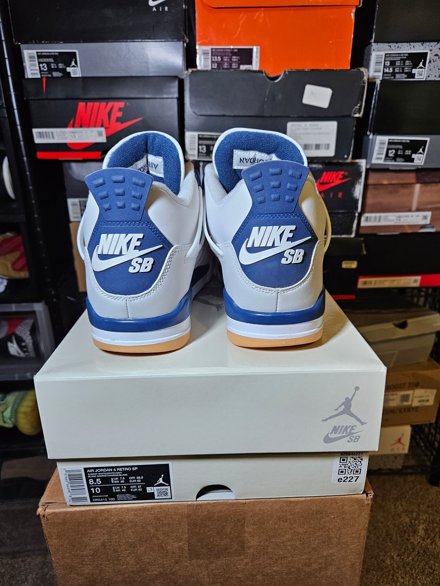 Size 8.5 - SB x Air Jordan 4 Retro SP Navy