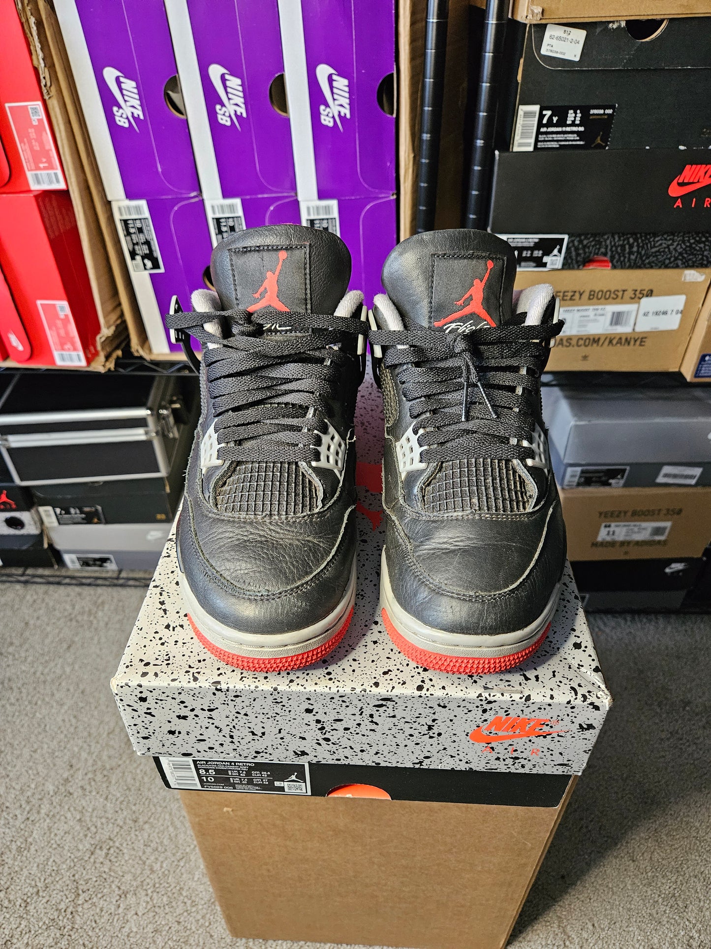 Size 8.5 - AJ 4 Retro Bred Reimagined