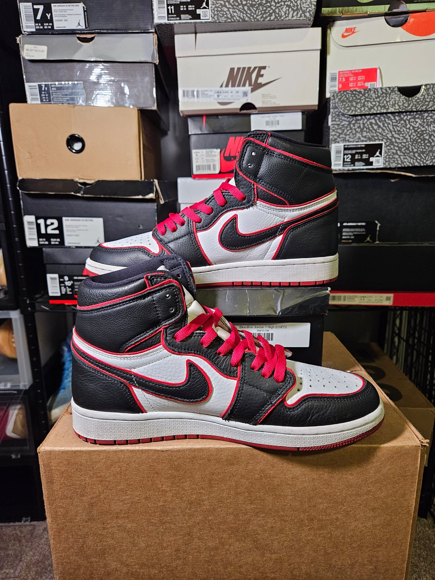 Size 9 - AJ 1 Retro High OG Bloodline 2019