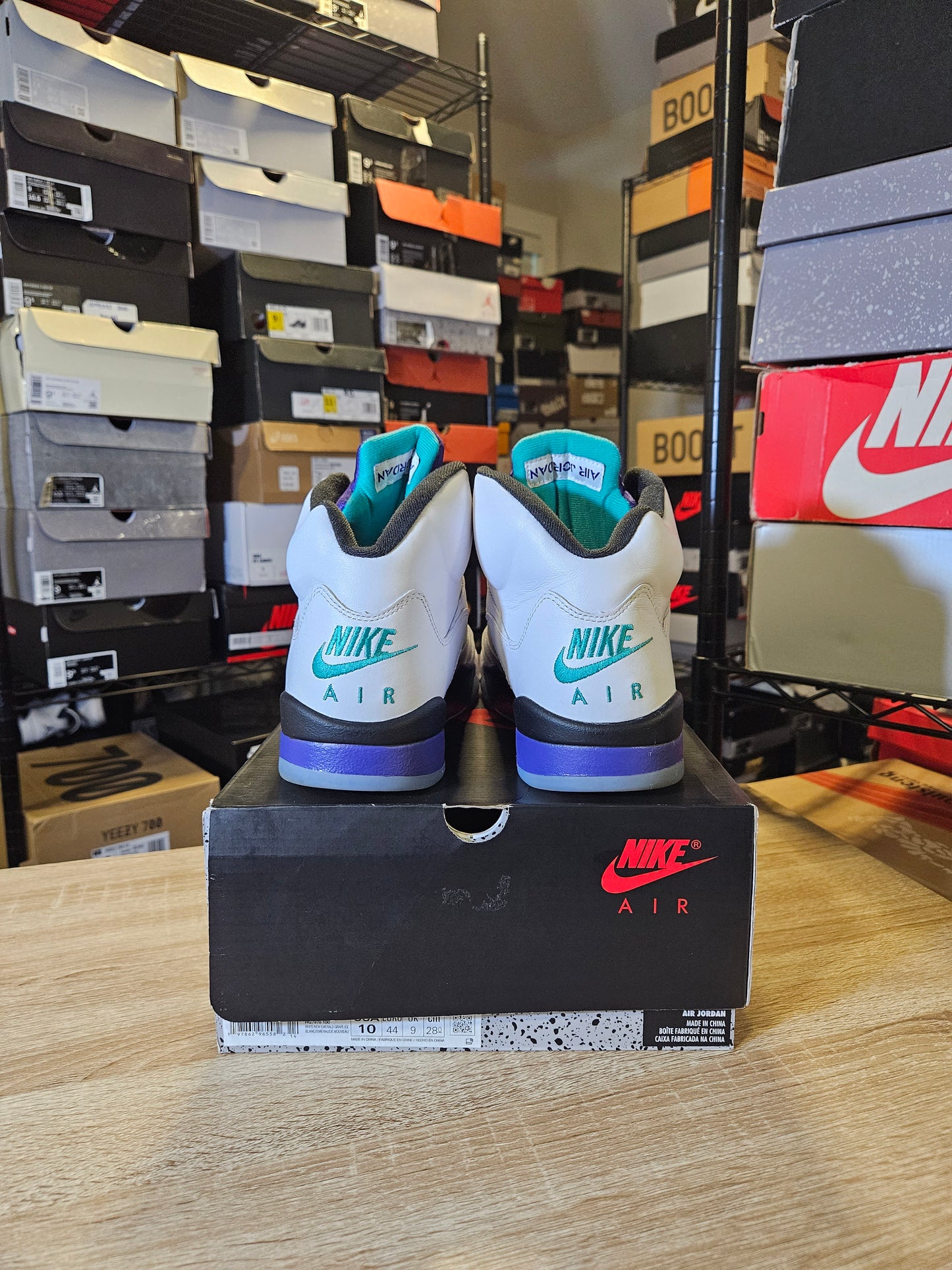 Size 10 - AJ 5 Retro 2025 Grape