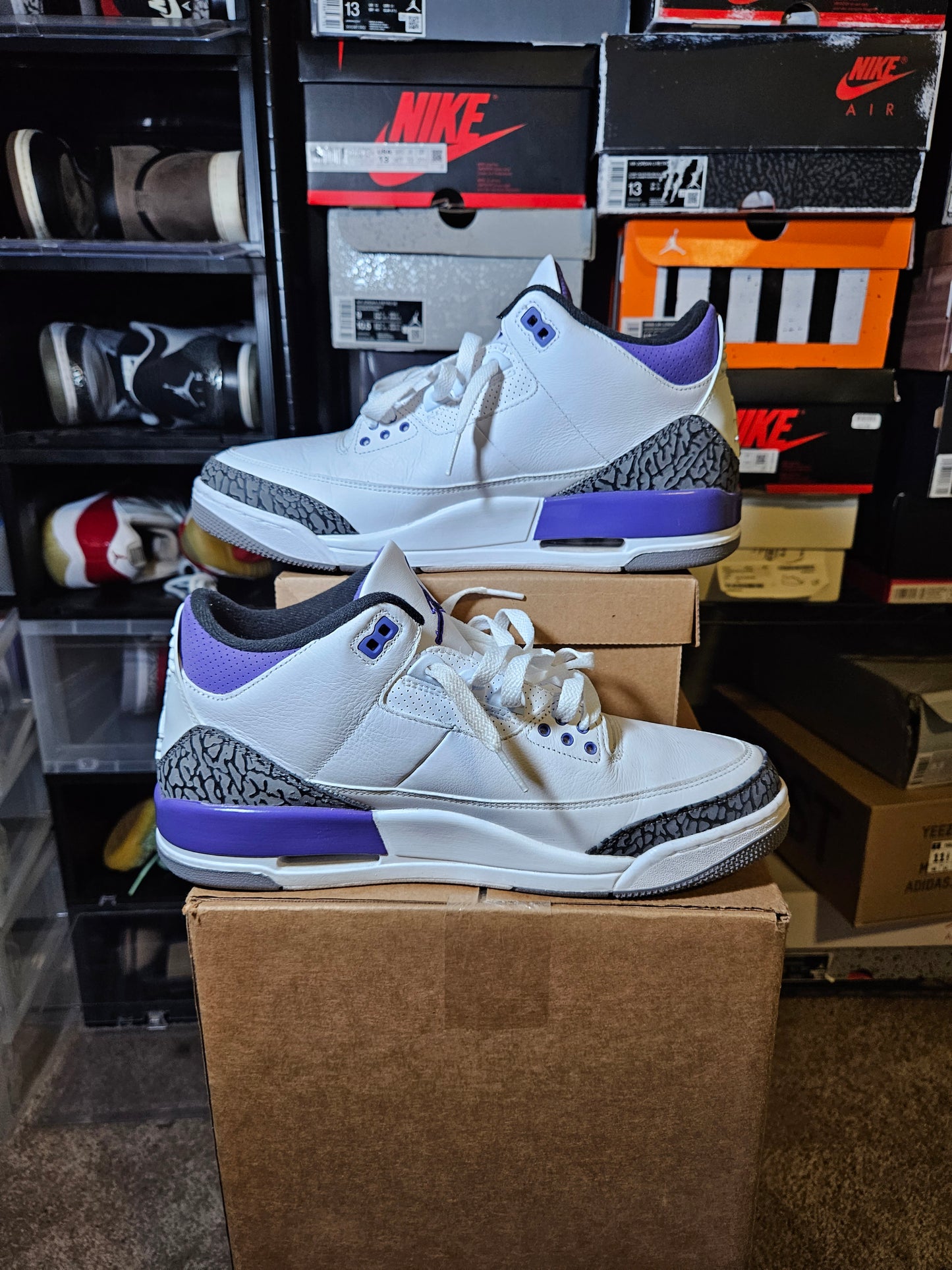 Size 11.5 - AJ 3 Retro Mid Dark Iris