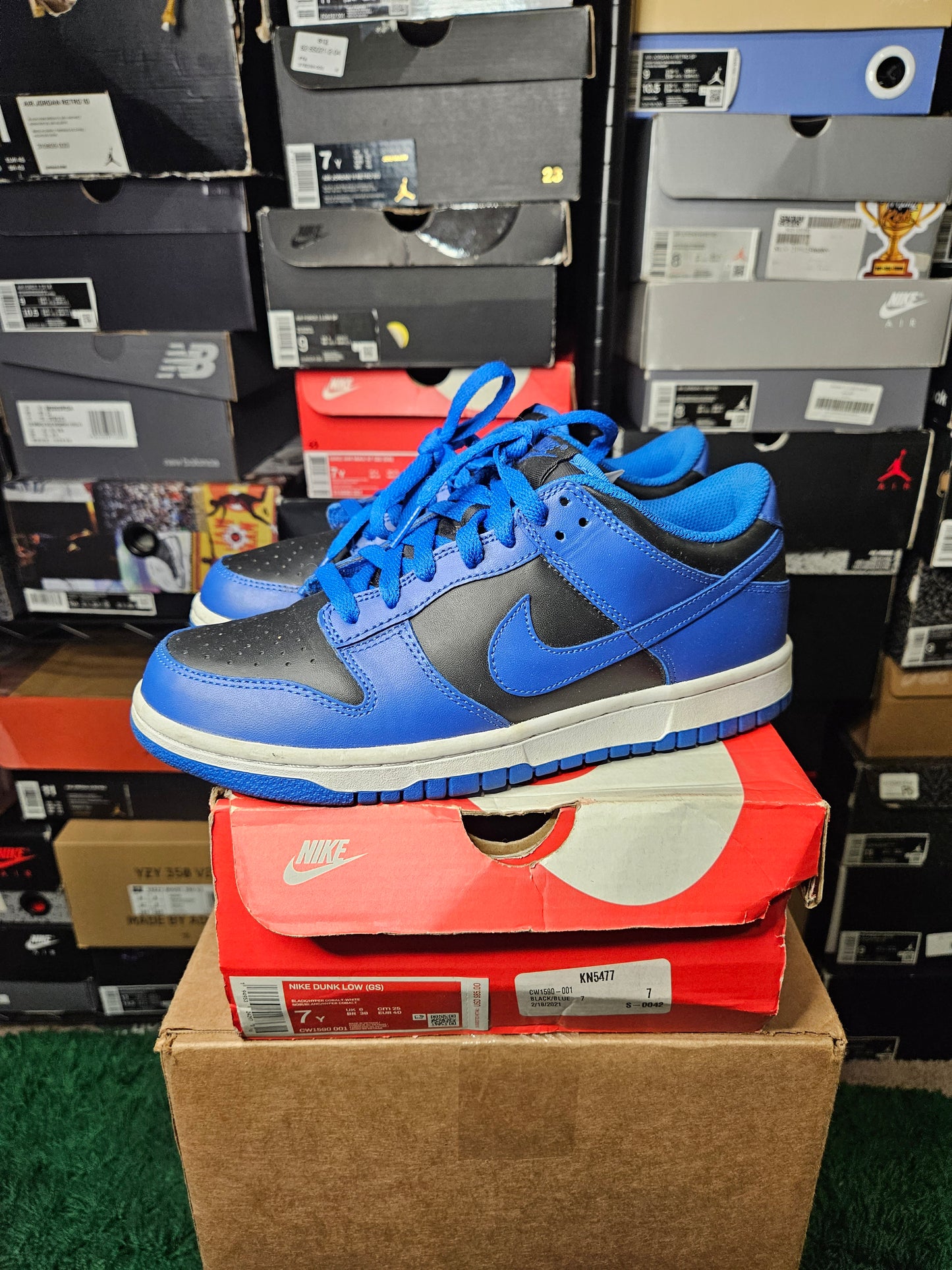 Size 7 - Dunk Low Hyper Cobalt