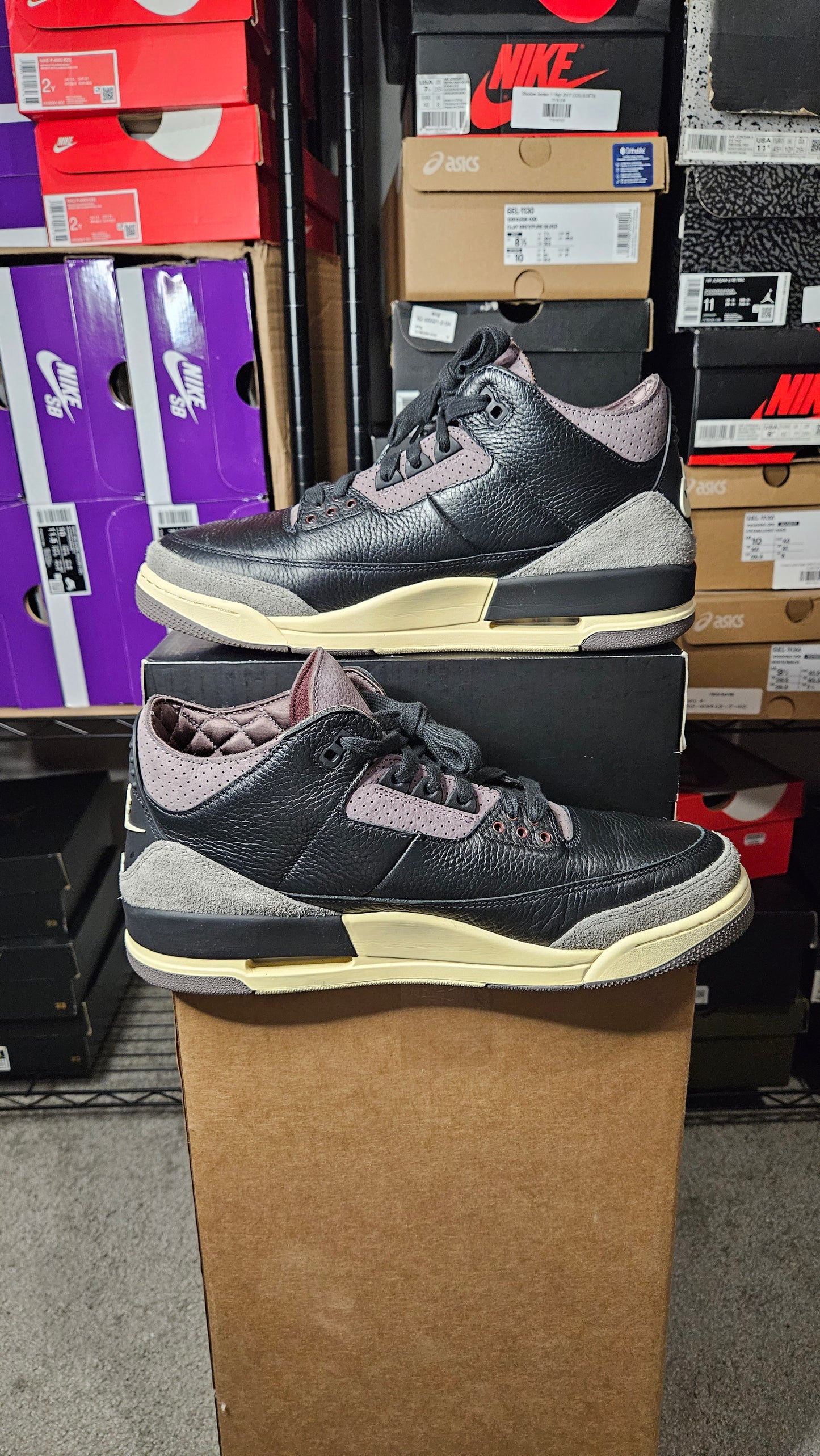 Size 14W/12.5M - A Ma Maniére x AJ 3 Retro While You Were Sleeping