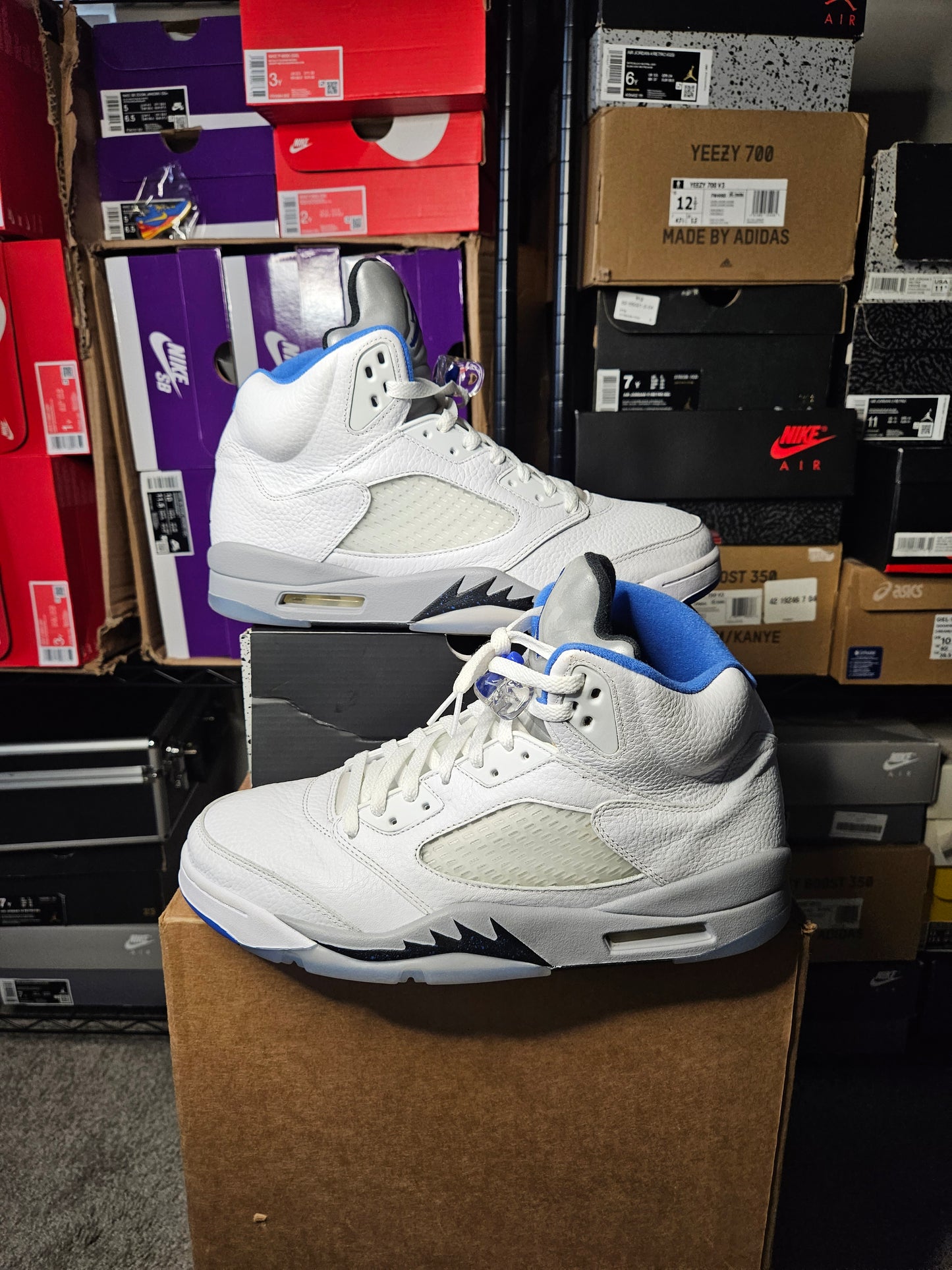 Size 12 - AJ 5 Retro Stealth 2.0