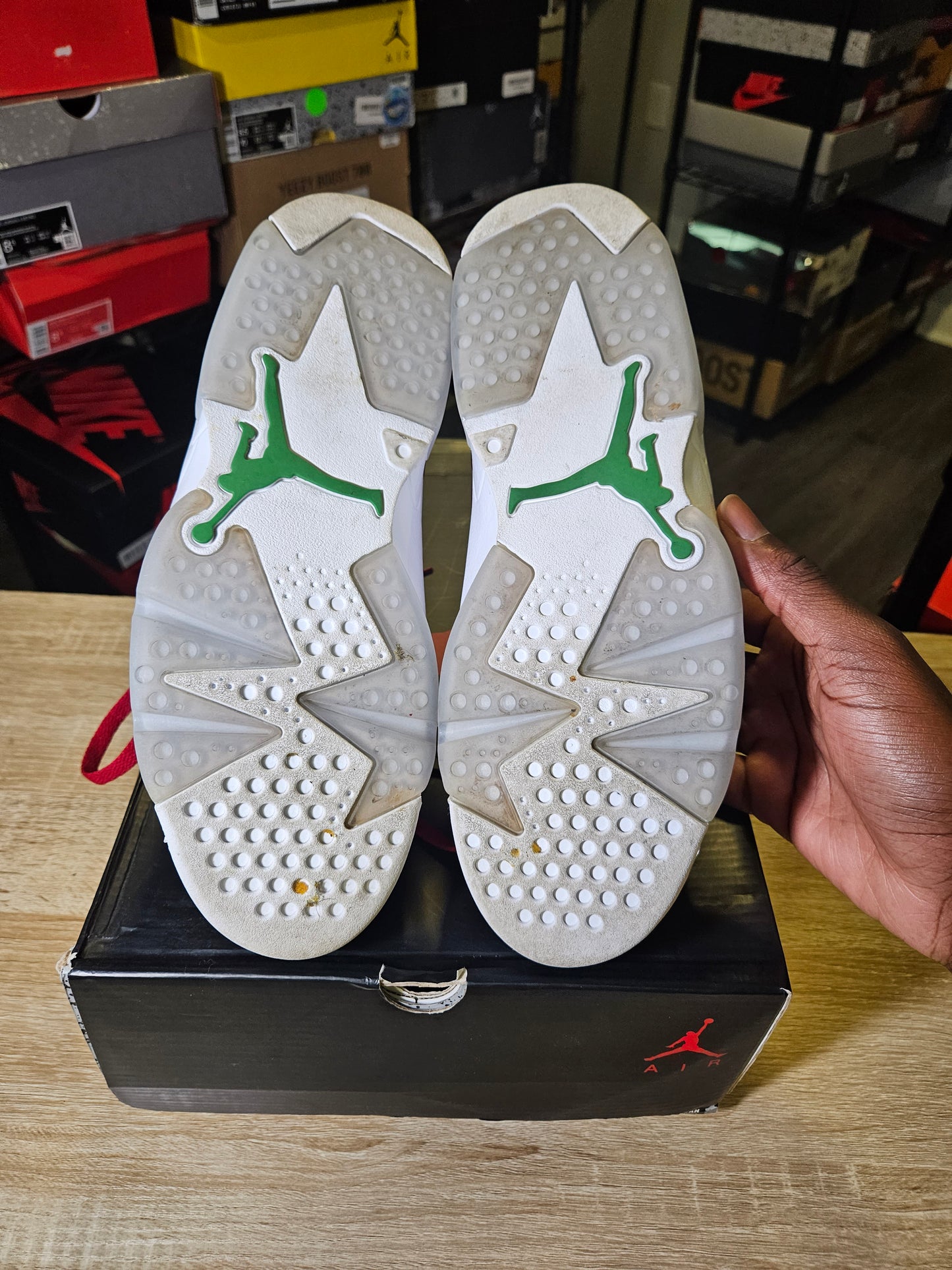 Size 8 - AJ 6 Spizike History of Jordan