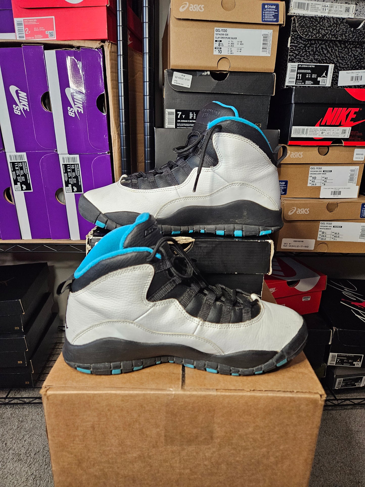 Size 7 - AJ 10 Retro 2014 Powder Blue