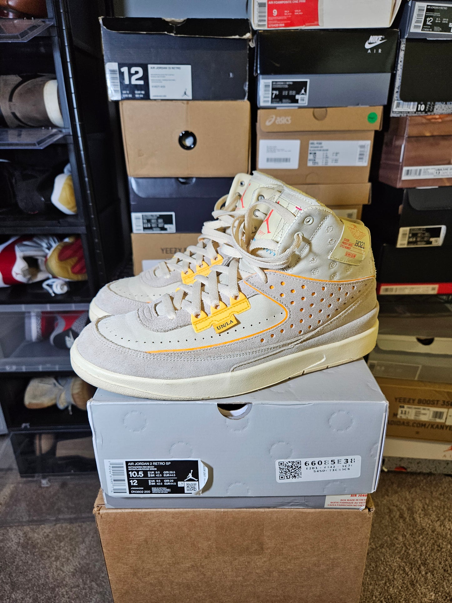 Size 10.5 - Union LA x AJ 2 Retro SP Rattan