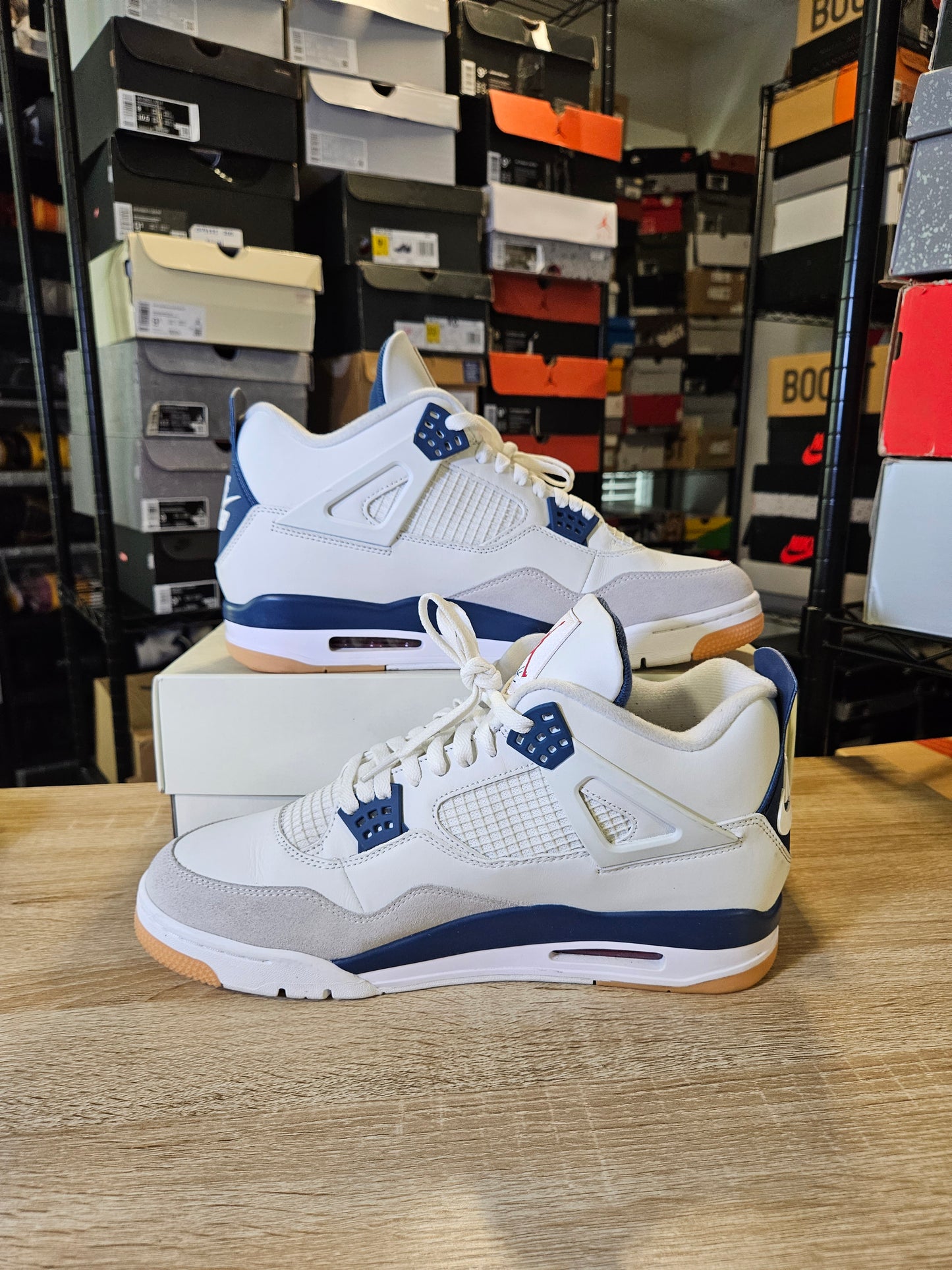 Size 13 - SB x Air Jordan 4 Retro SP Navy $210
