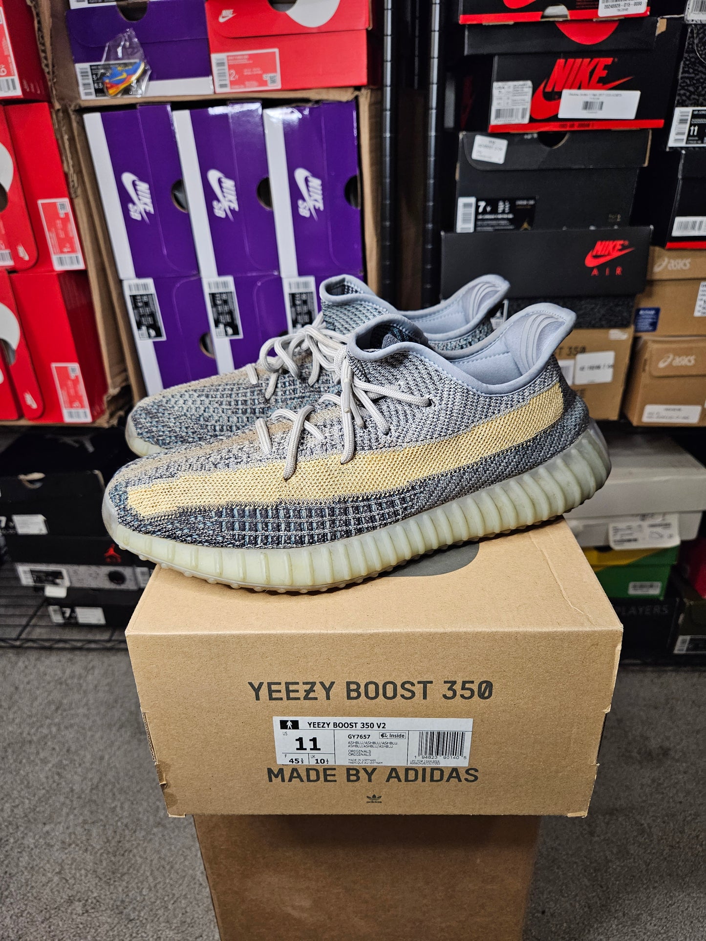 Size 11 - YZY Boost 350 V2 Ash Blue