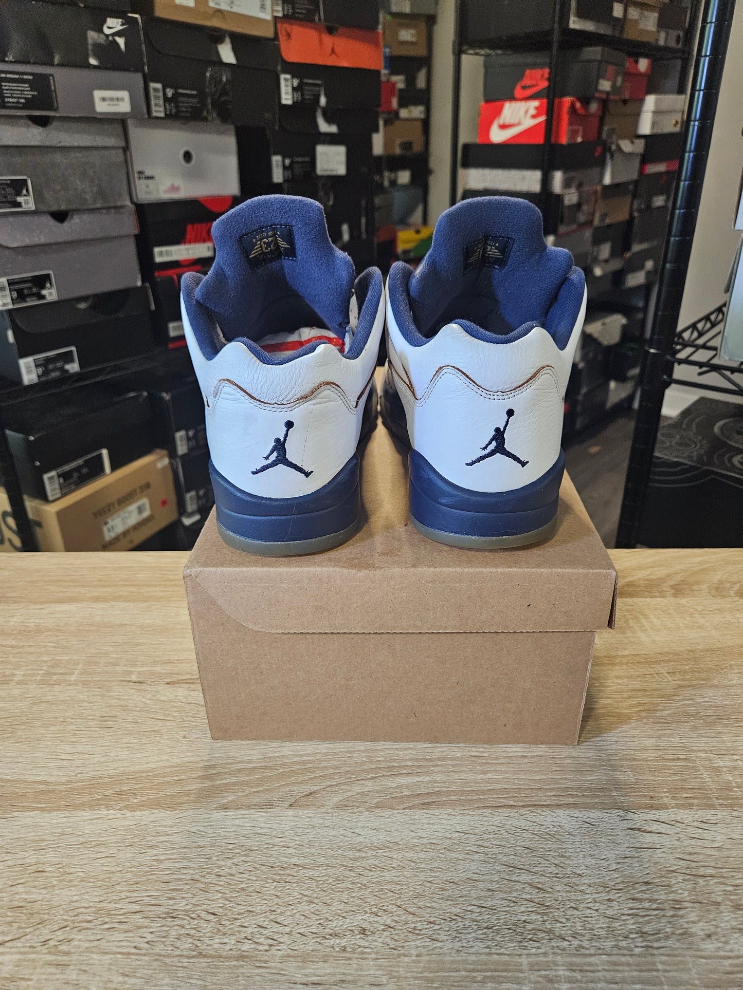 Size 9.5 - AJ 5 Retro Low Dunk From Above