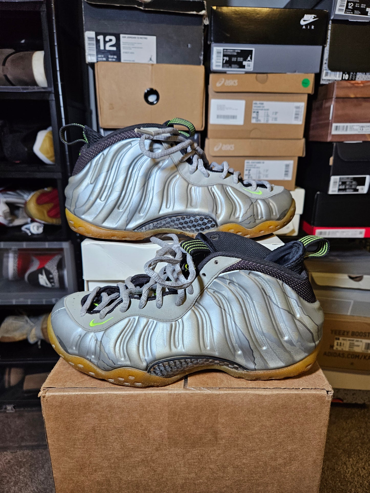Size 9 - Air Foamposite One Prm Metallic Camo