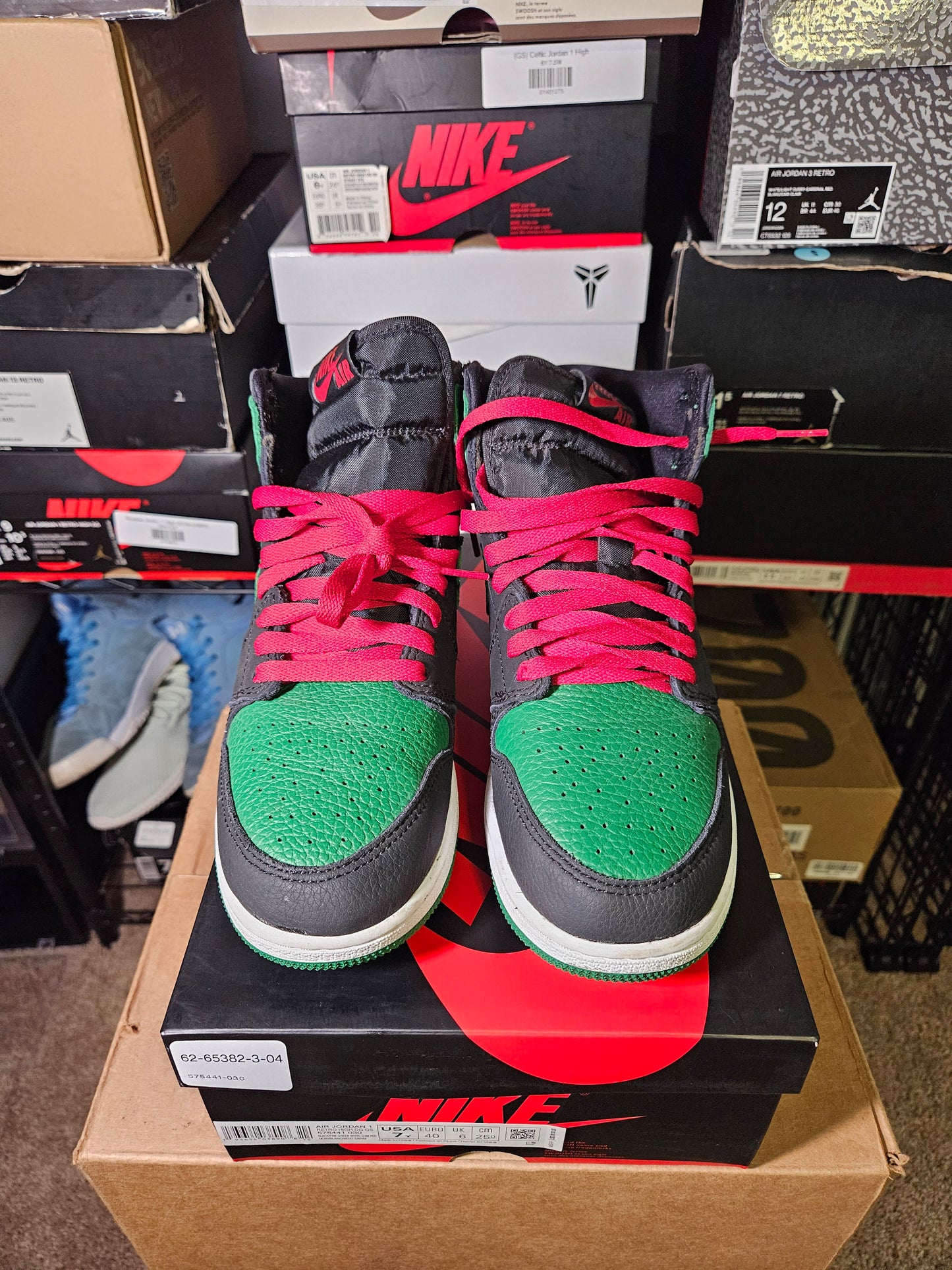 Size 7 - AJ 1 Retro OG High Pine Green 2.0