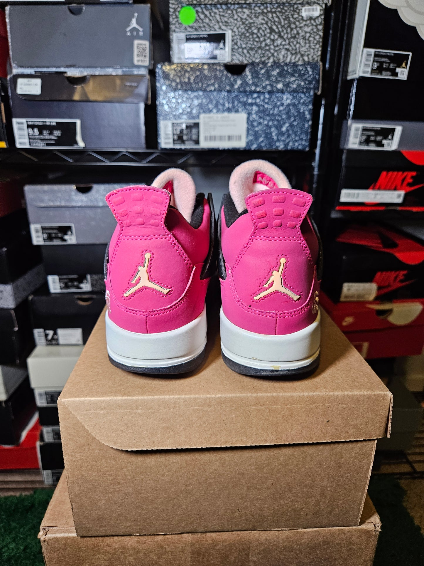 Size 7 (GS) - AJ 4 Retro Low Voltage Cherry