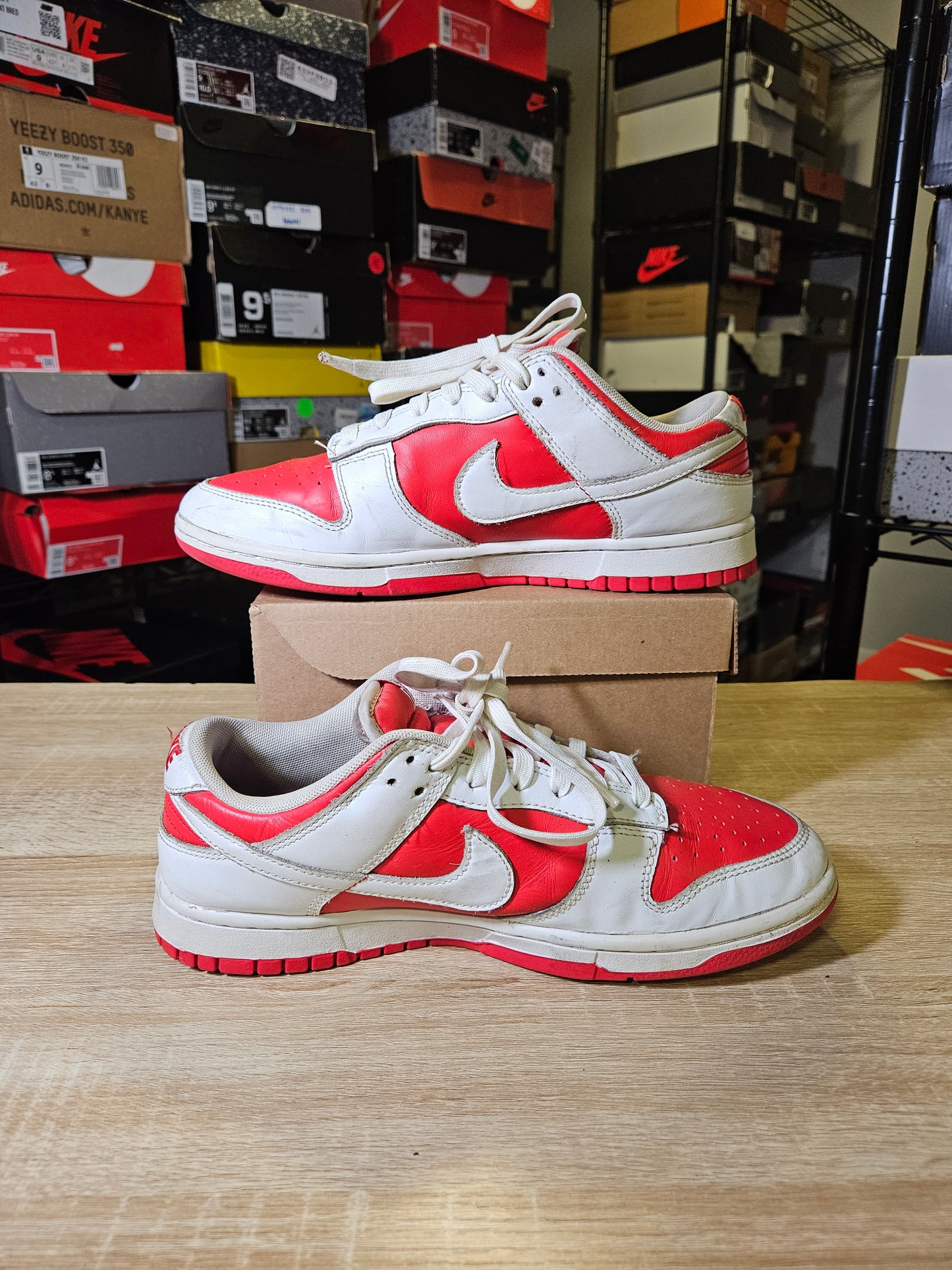Size 8.5 - Dunk Low Championship Red