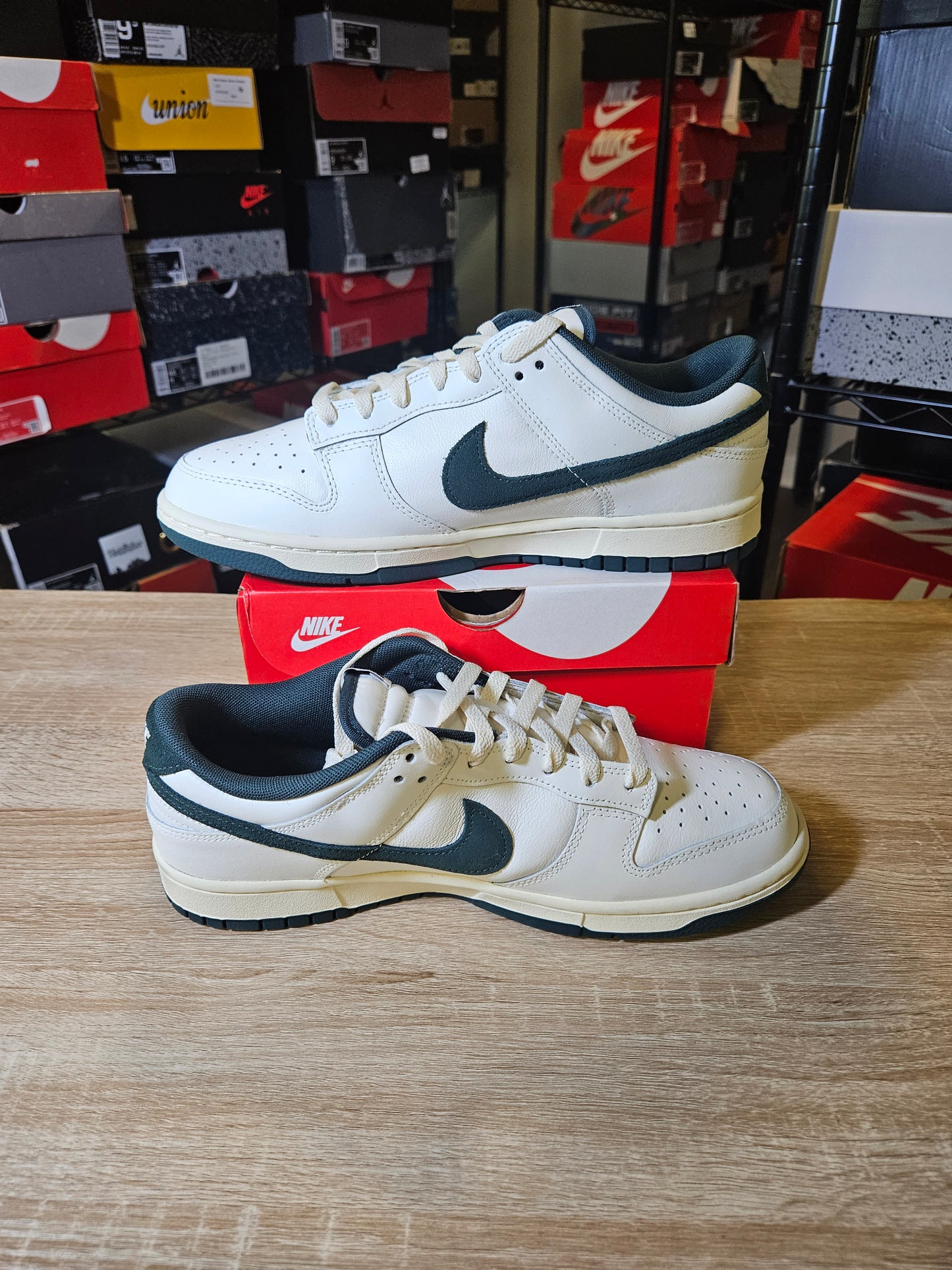 Size 9.5 - Nike Dunk Low Athletic Department - Deep Jungle